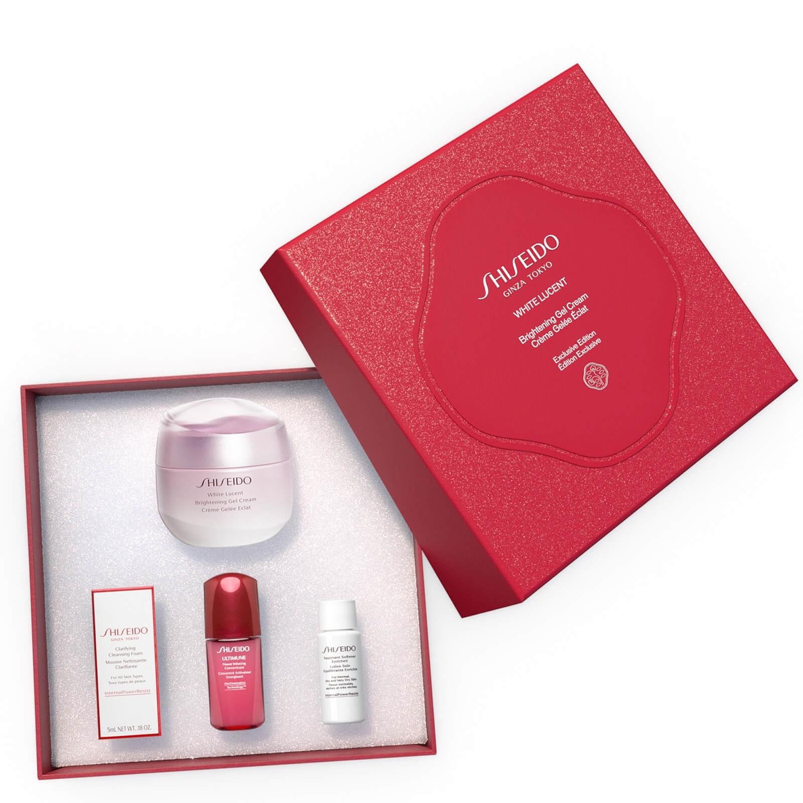 

Shiseido White Lucent Brightening Gel Cream Holiday Kit