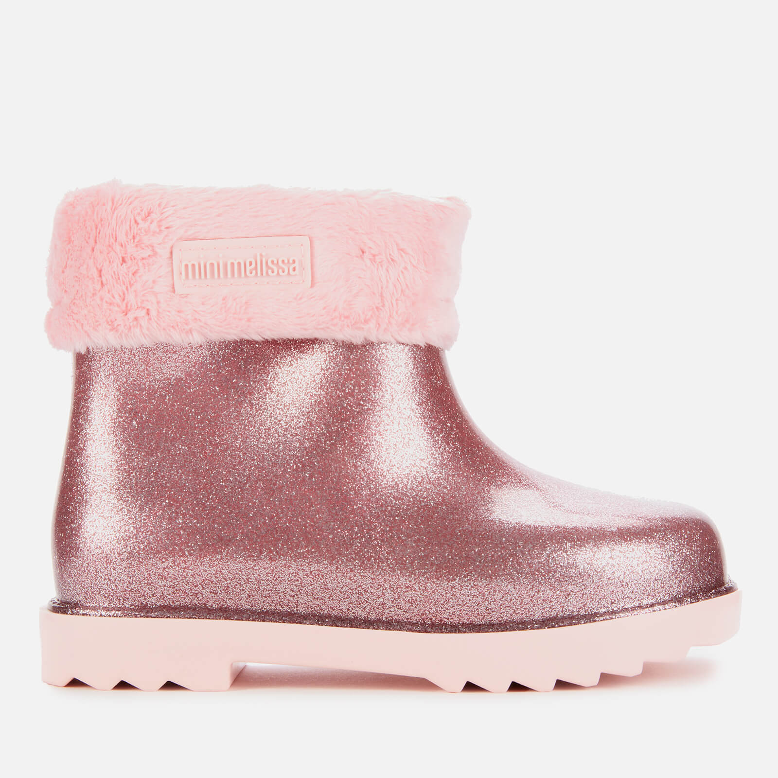Mini Melissa Toddlers' Winter Boot - Pink Glitter - UK 5 Toddler