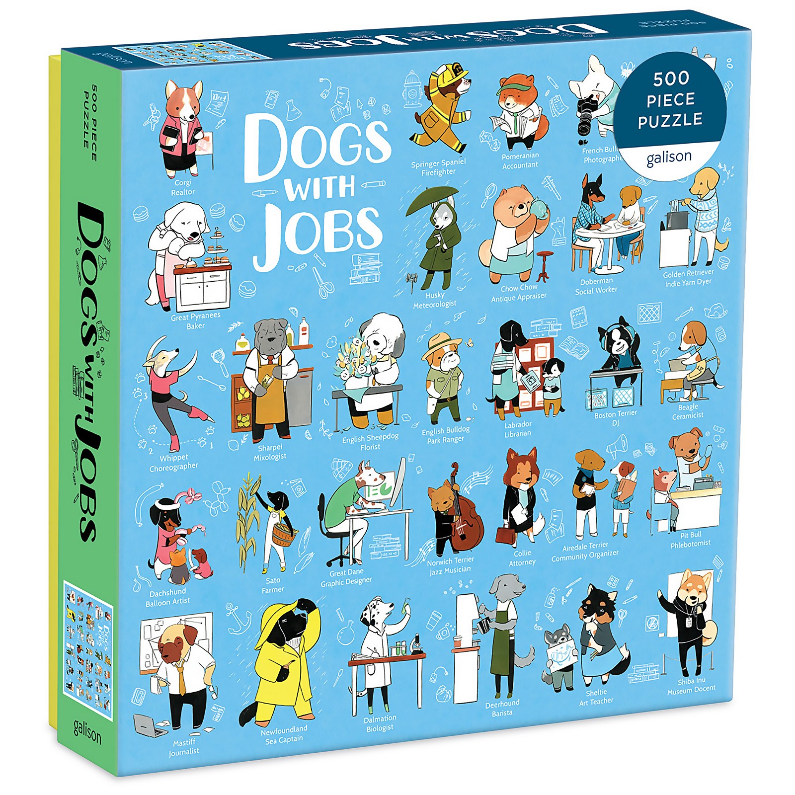 Dogs with Jobs Jigsaw Puzzle