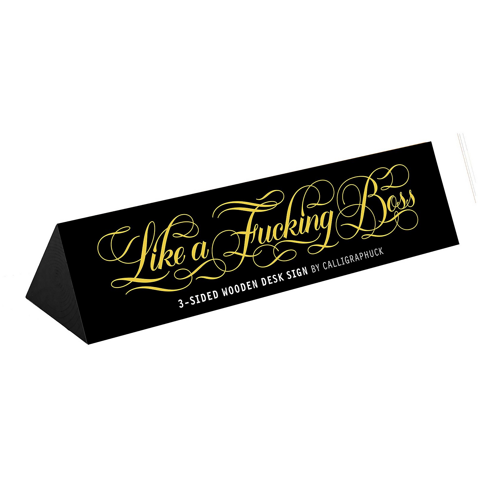 Image of Like a F*cking Boss Desk Sign