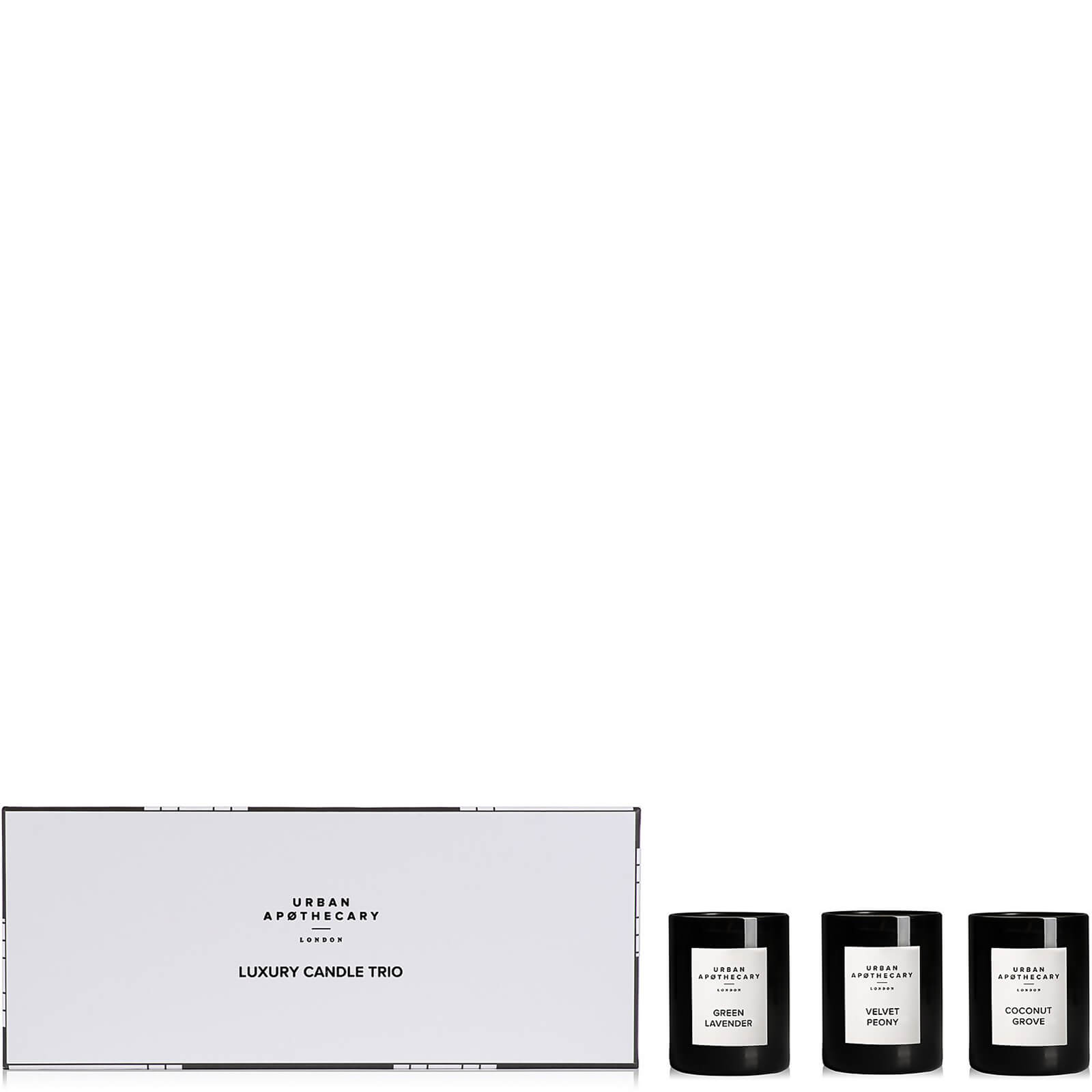 Coffret trio de bougies de luxe Urban Apothecary - Lavande verte - 70g