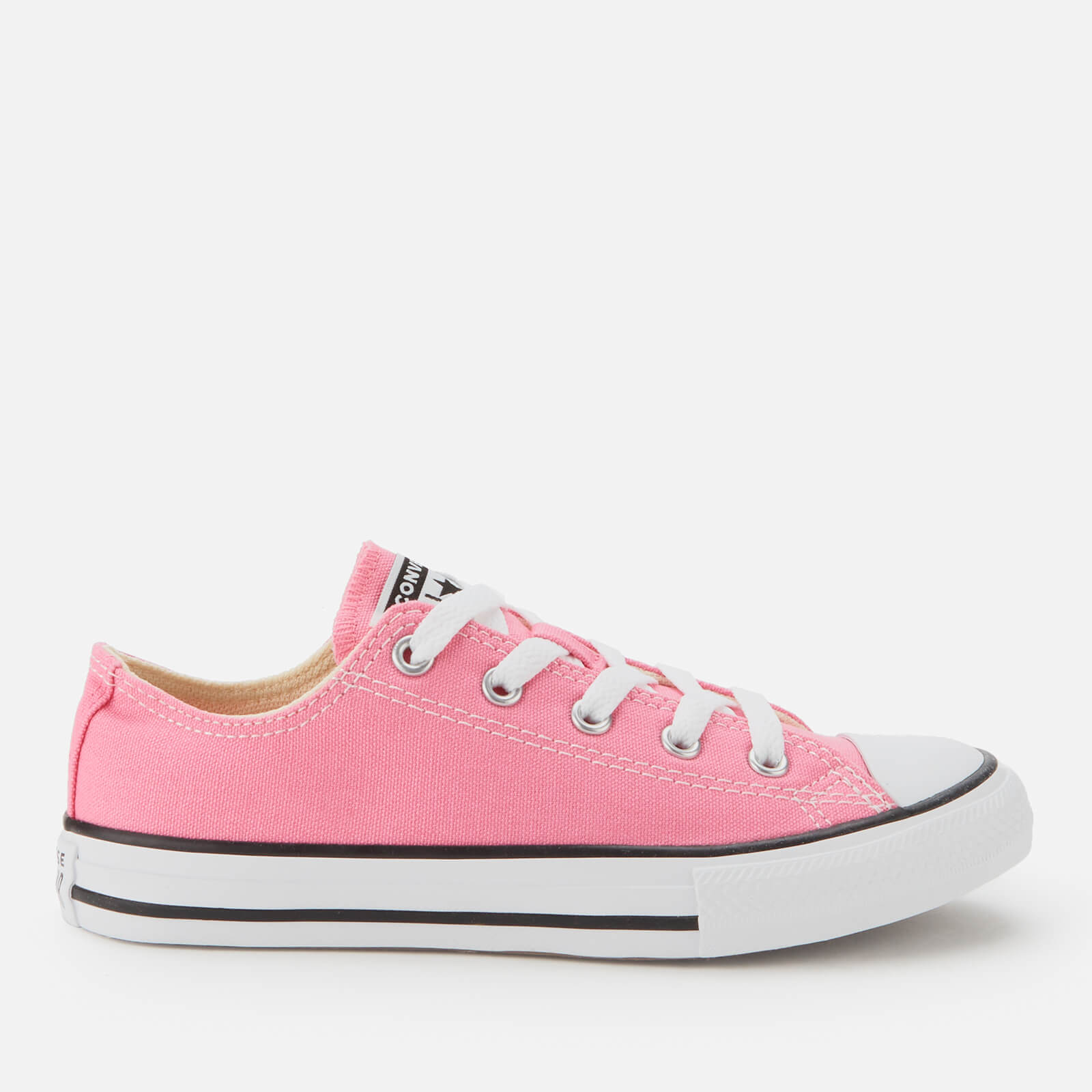 Converse Kids' Chuck Taylor All Star Ox Trainers - Pink - UK 2 Kids