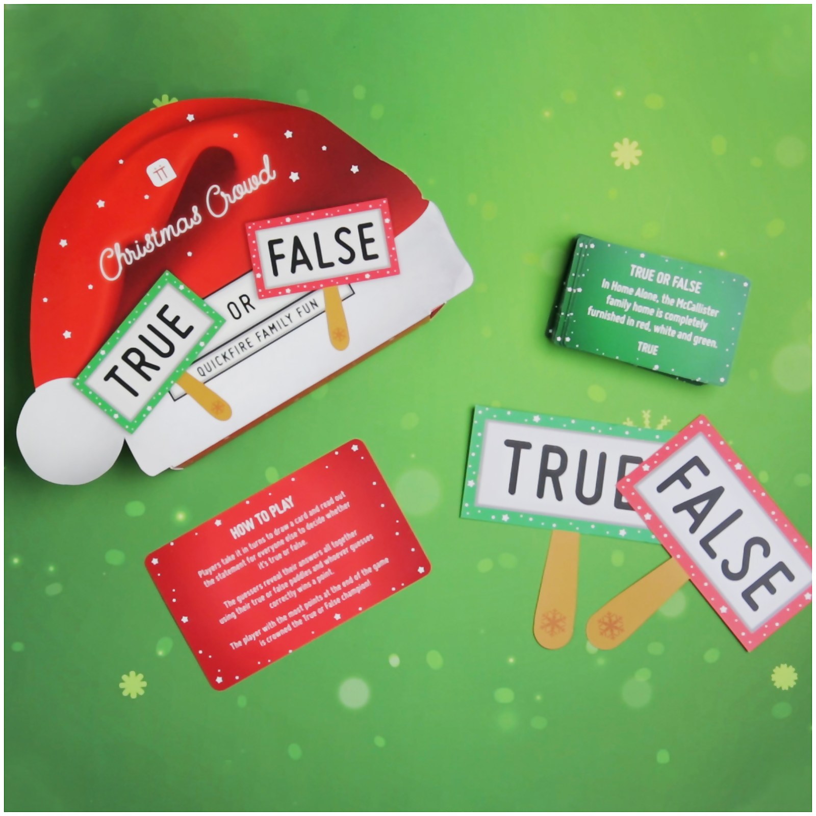 Bild von Talking Tables Christmas True or False Game