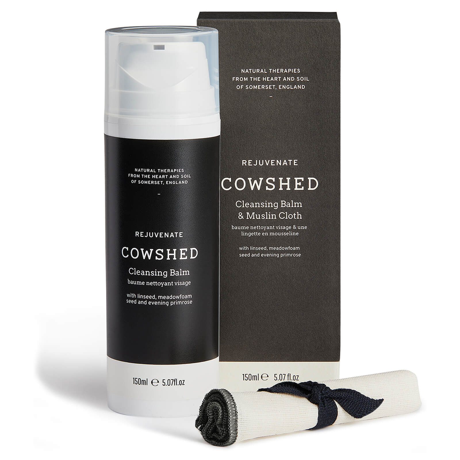 Image of Cowshed Cleansing Balm with Cloth 150g