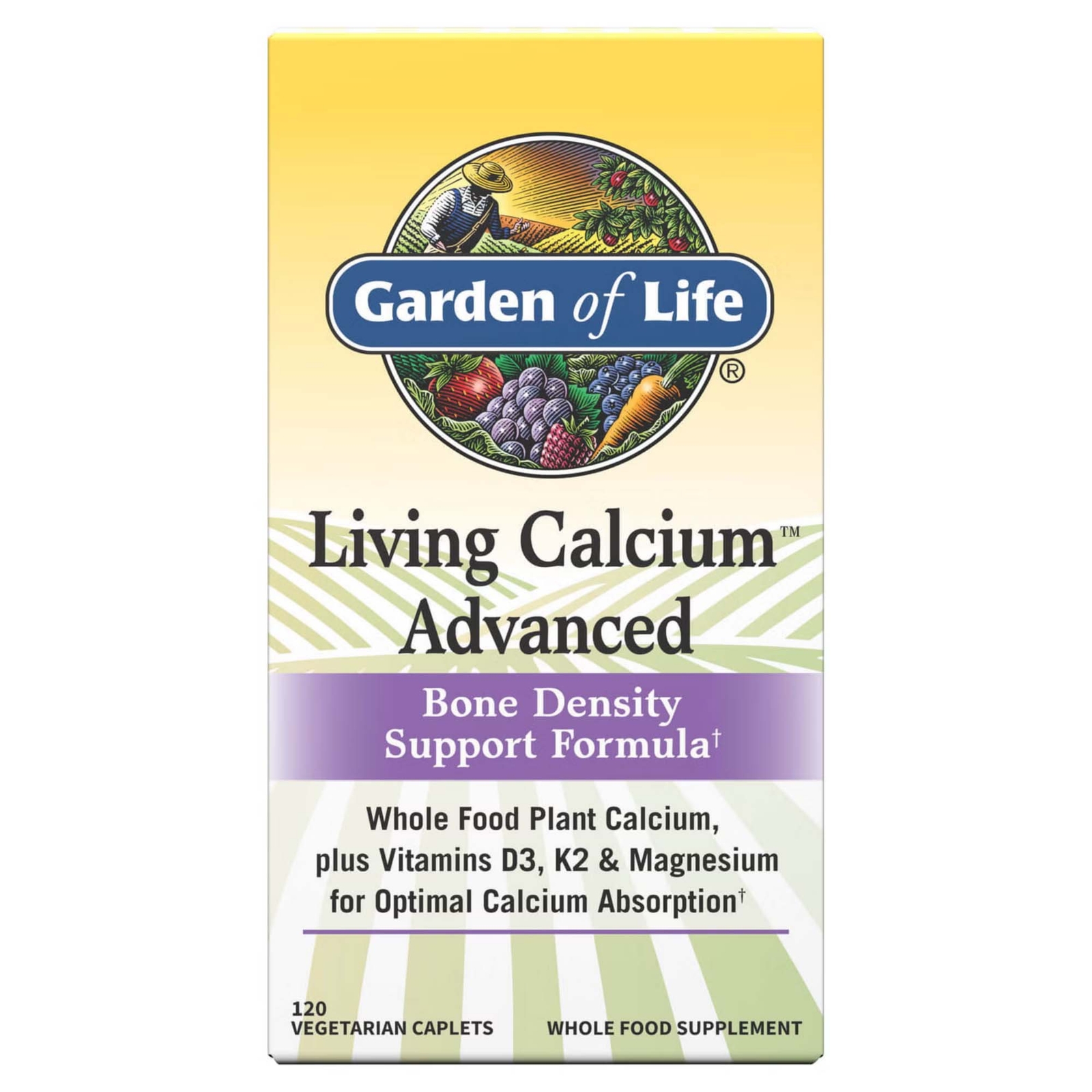 Garden of Life Kalzium Formel - 120 Tabletten