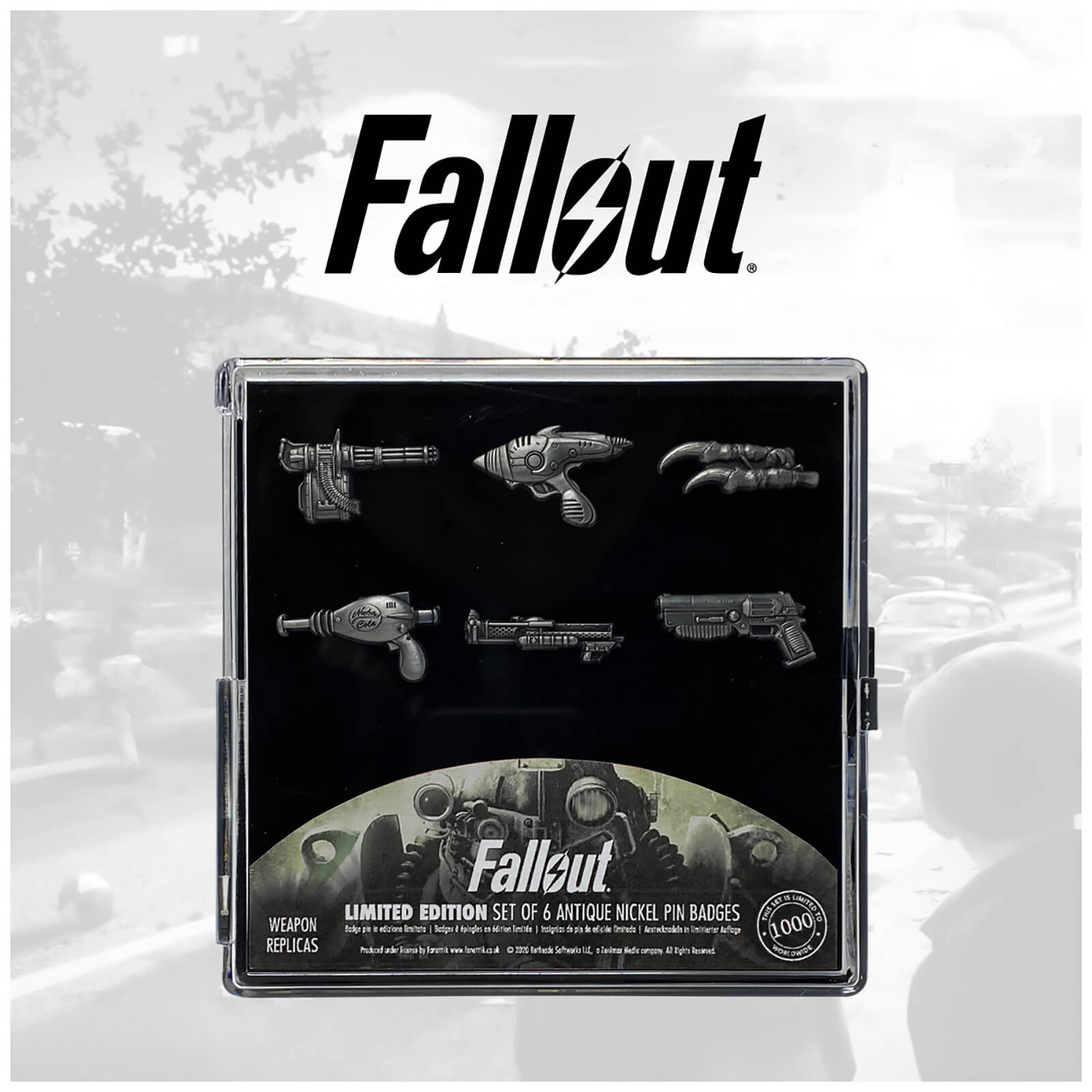 Fallout Pin Badge Set