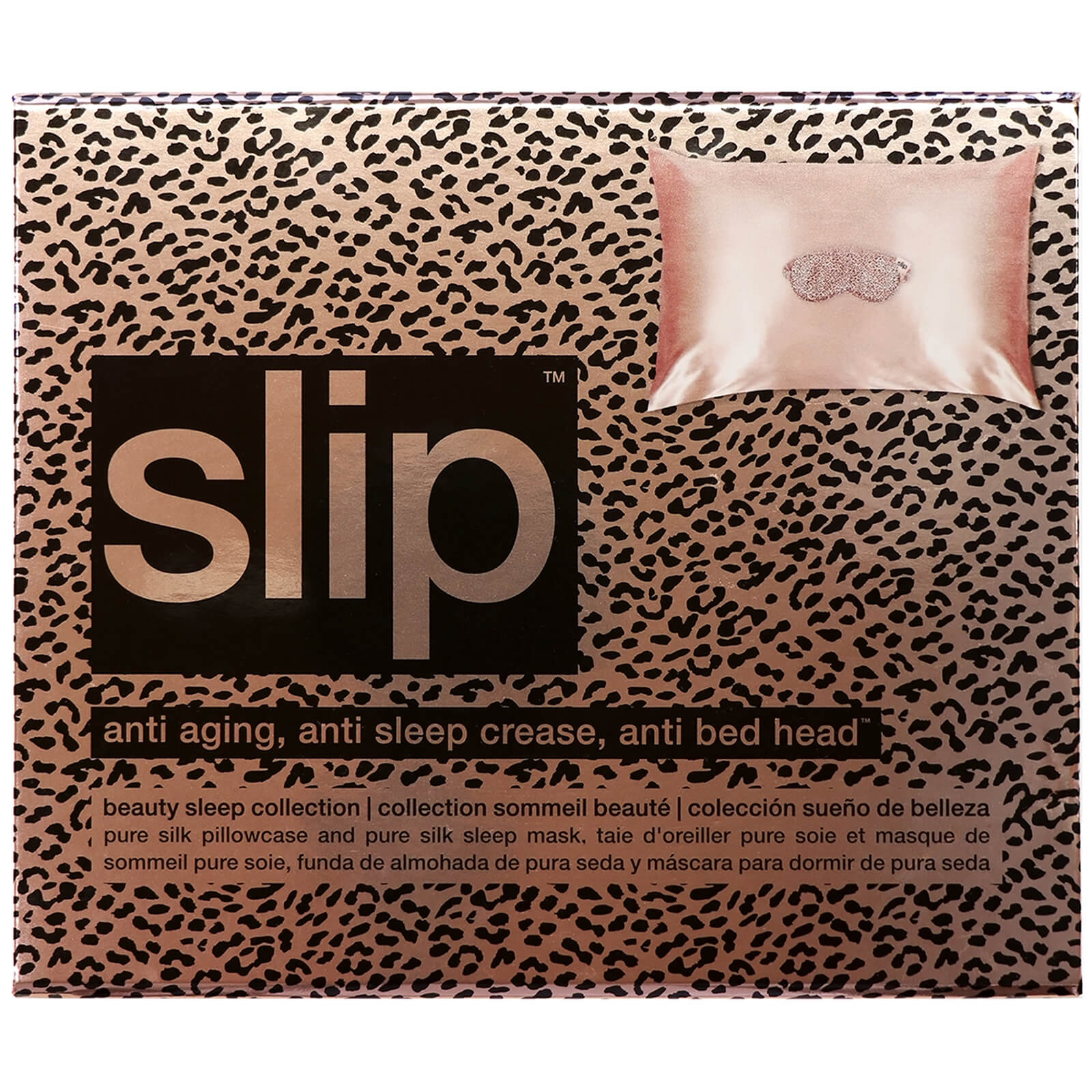 Slip Beauty Sleep Collection Gift Set - Rose Leopard