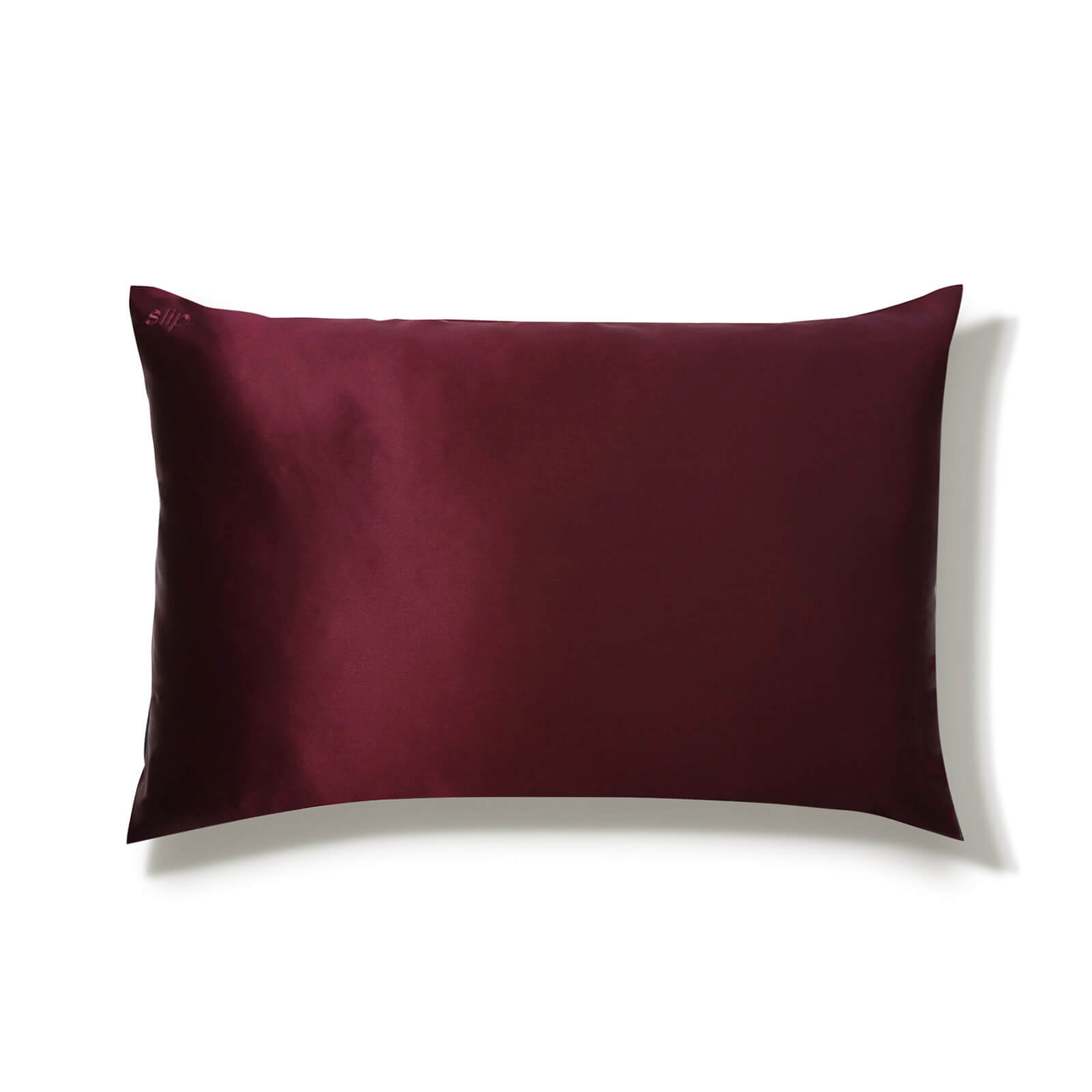 Slip Silk Pillowcase - Queen (Various Colours) - Plum unisex
