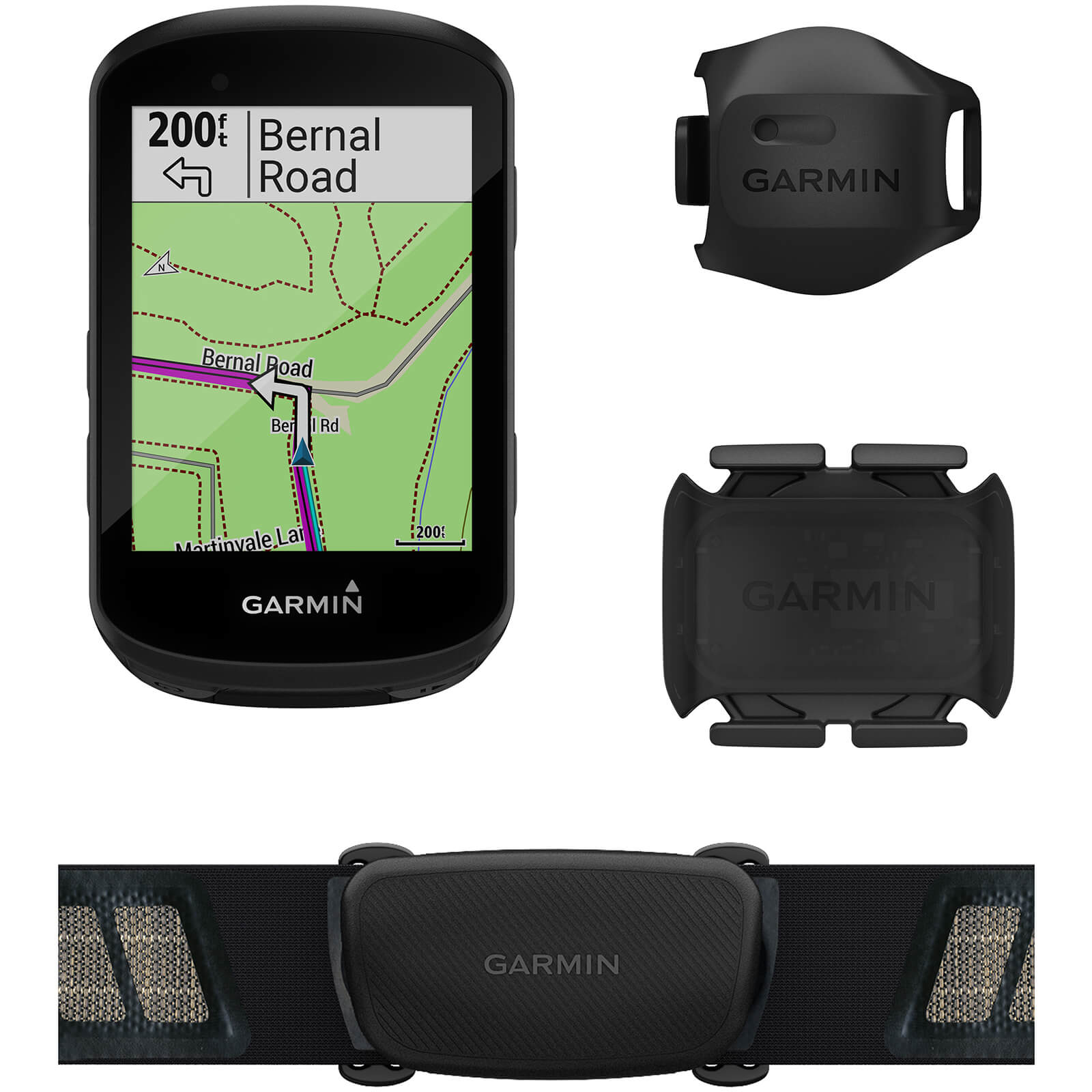 Garmin Edge 530 GPS Cycling Computer Performance Bundle