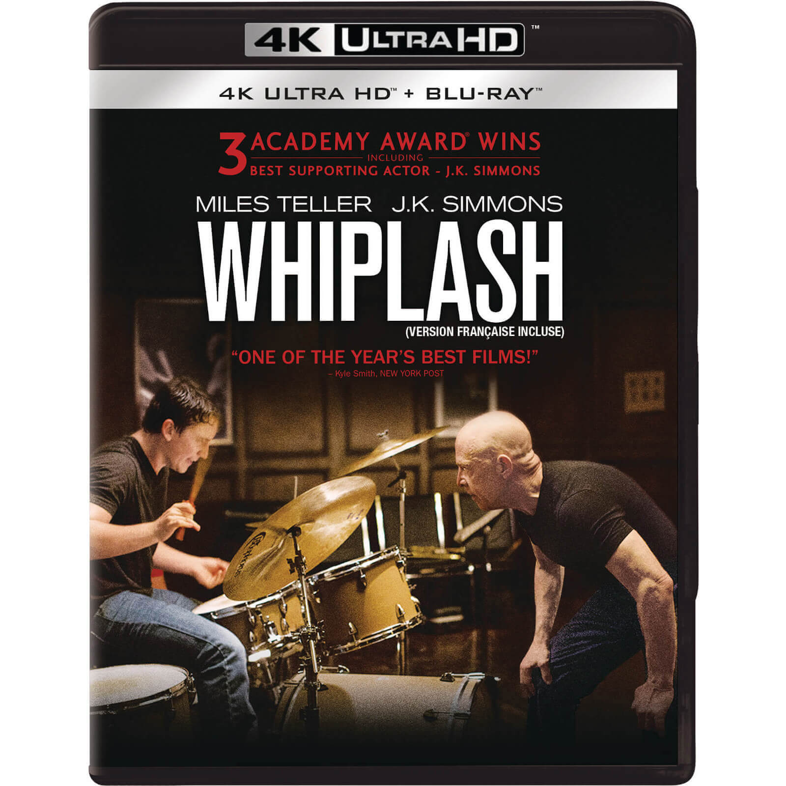 

Whiplash - 4K Ultra HD (Blu-ray 2D inclus)