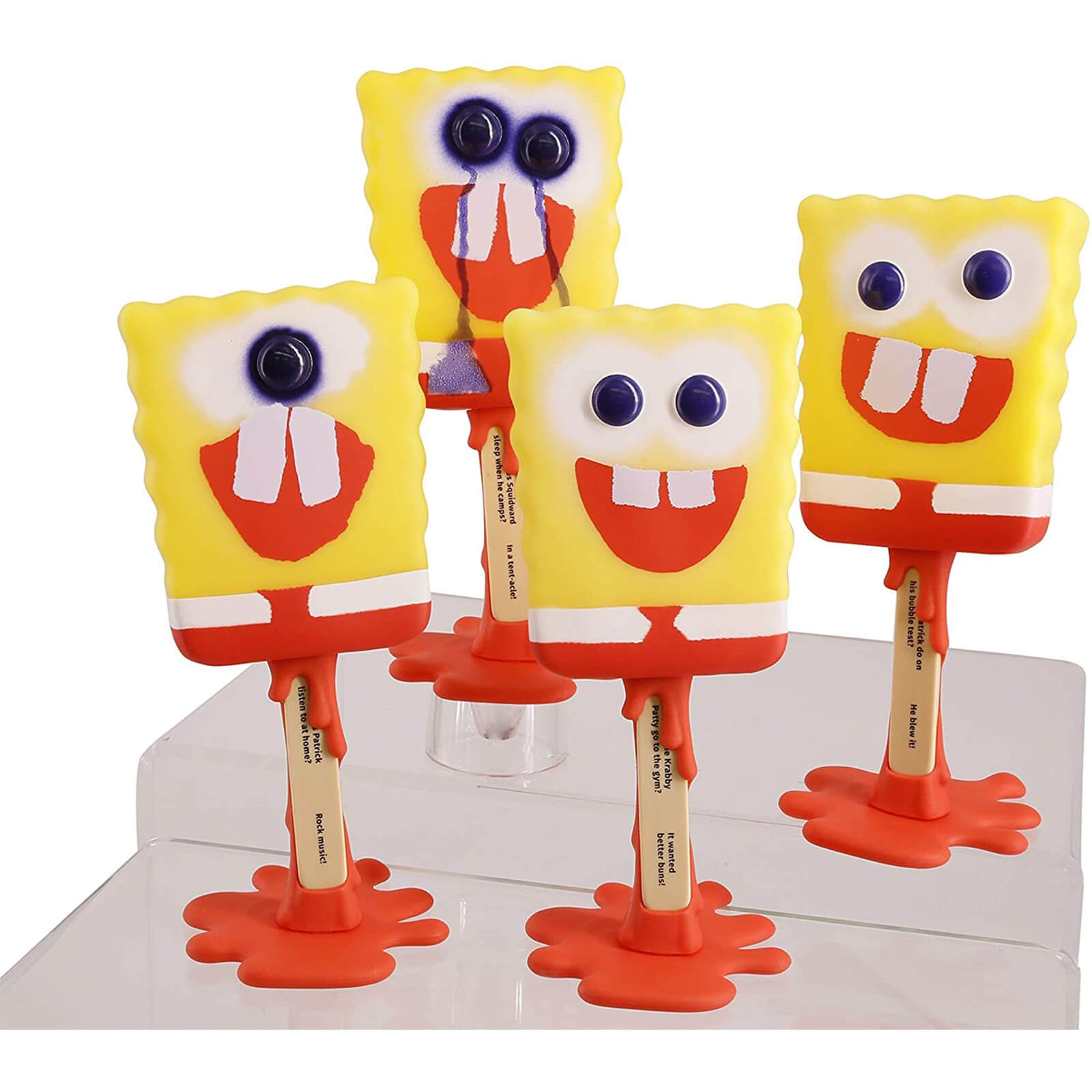 Collection de Vinyles Bob l'éponge SpongePops 10 cm