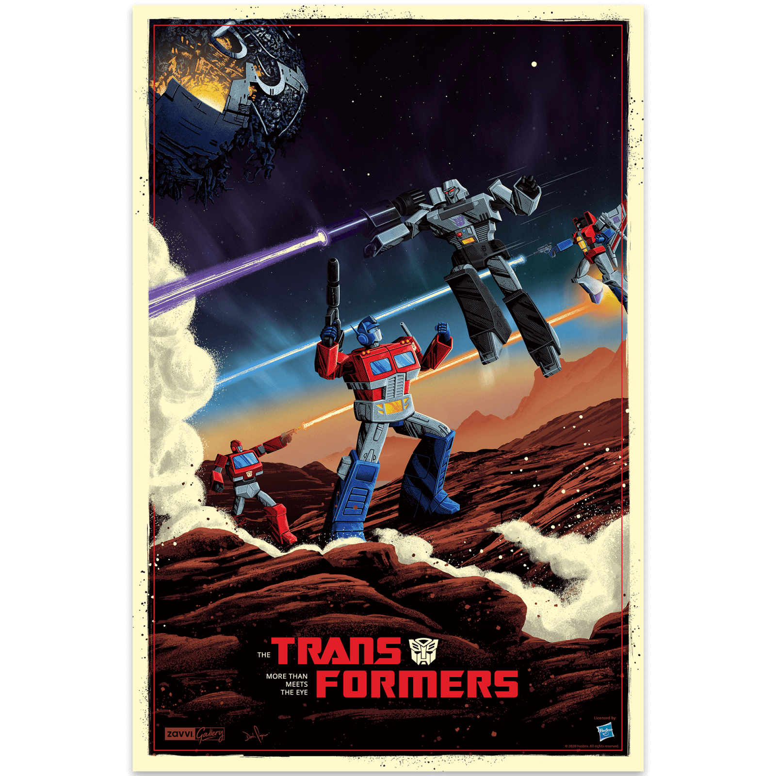 

Transformers Giclee Print By Derek Payne - 16 x 24 inch