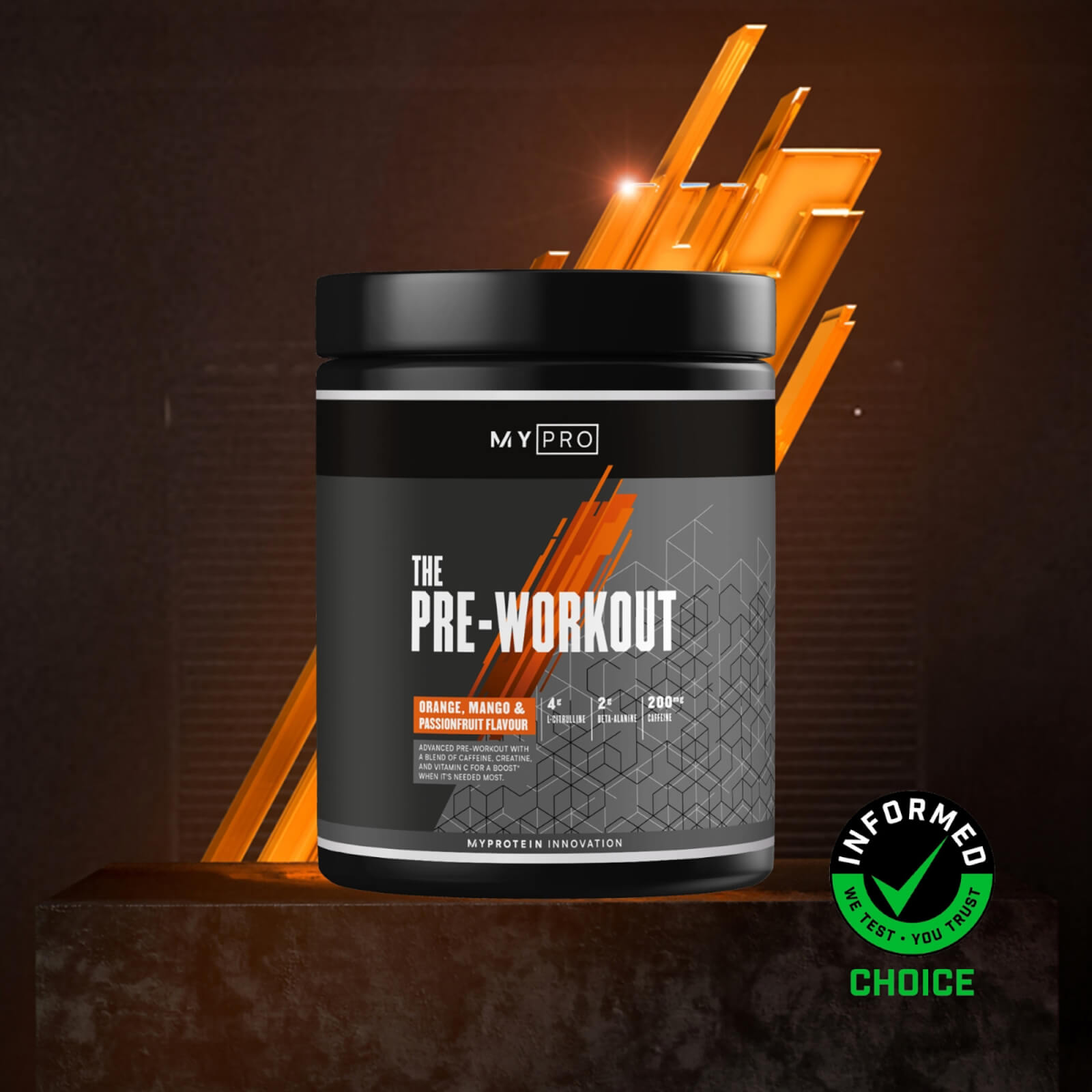 Image of THE Pre-Workout™ - 30servings - Orange Mango Passionfruit