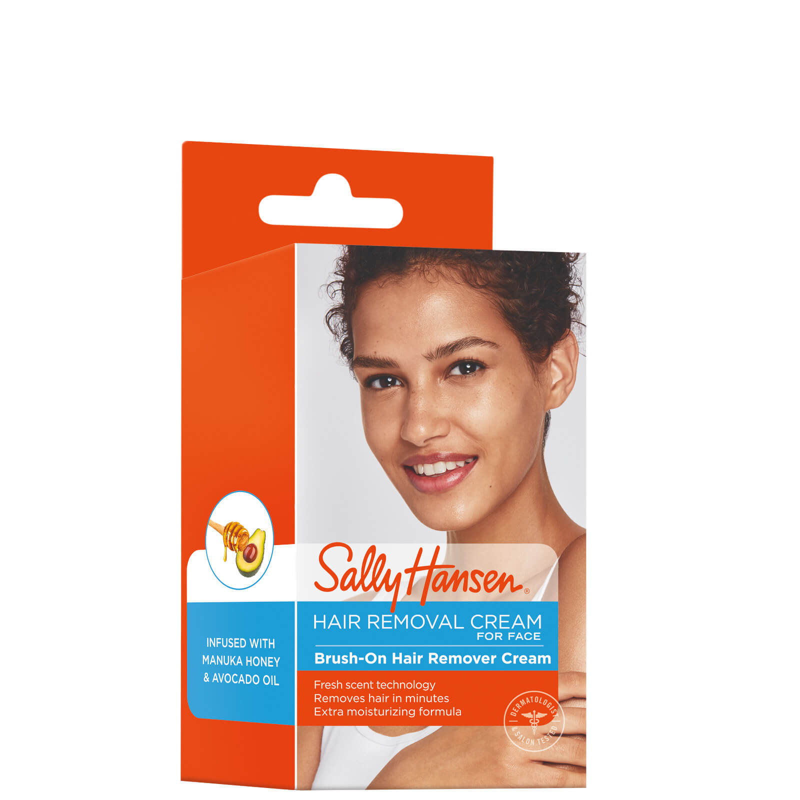 Sally Hansen Brush-on Hair Remover Crème For Face 11.8 oz