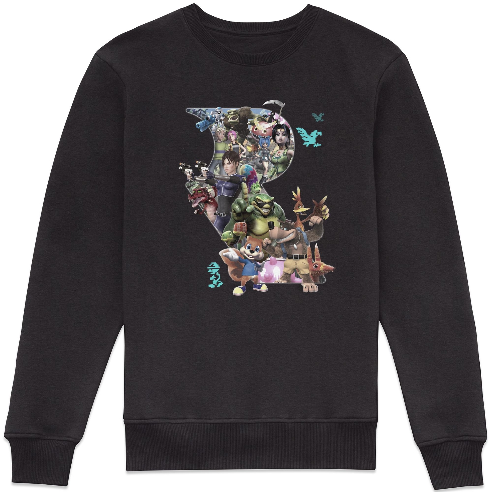Rare Replay Unisex Sweatshirt - Black - M - Black