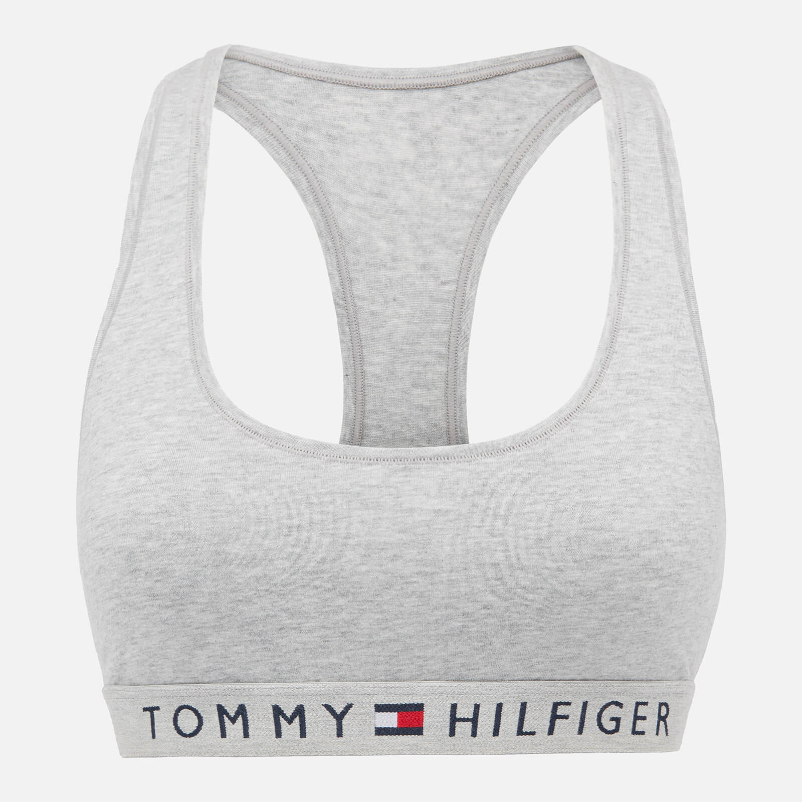 Tommy Hilfiger Women's Original Cotton Bralette - Grey Heather - XS