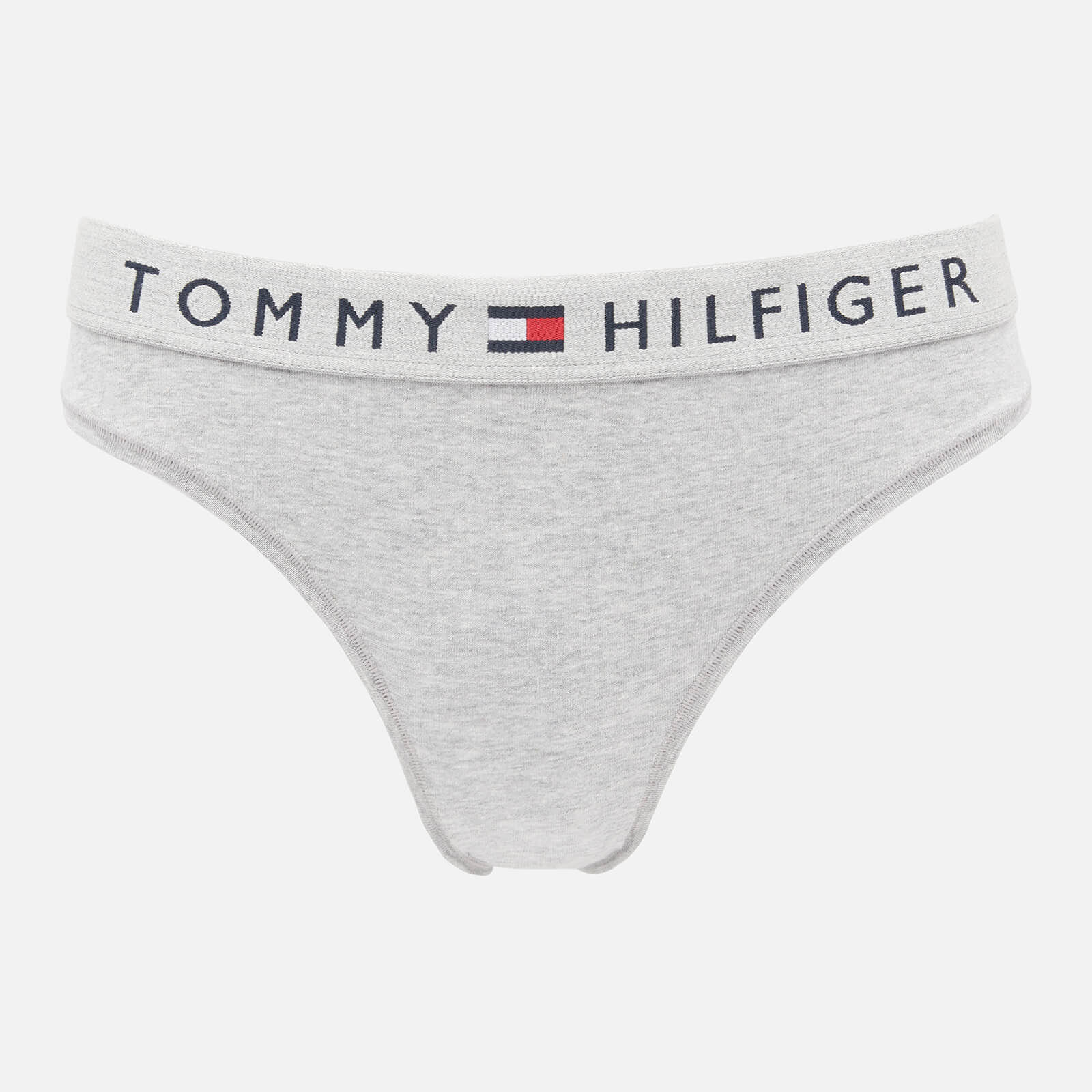 Tommy Hilfiger Women's Original Cotton Bikini Briefs - Grey Heather - XS