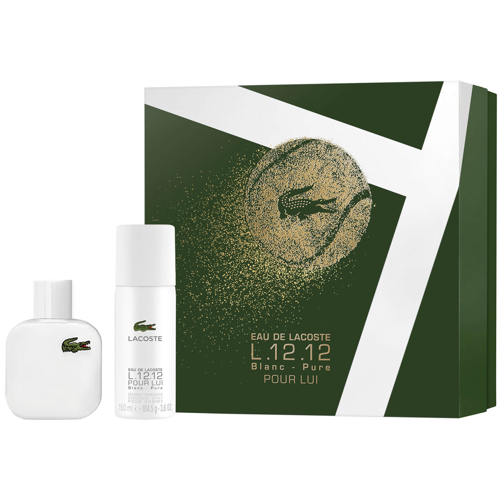 

Lacoste L.12.12 Male Blanc Gift Set 148ml