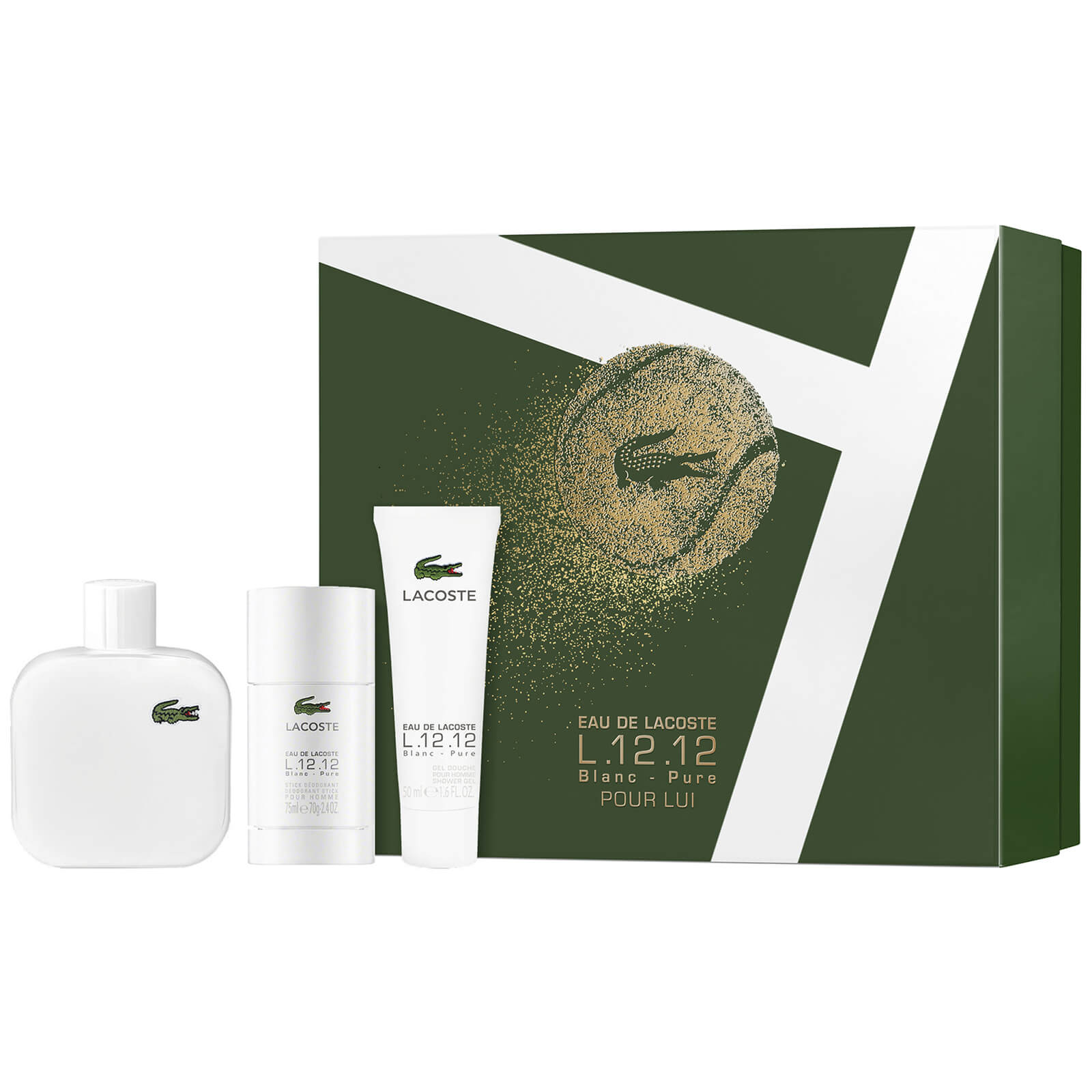 

Lacoste L.12.12 Male Blanc Gift Set 208ml