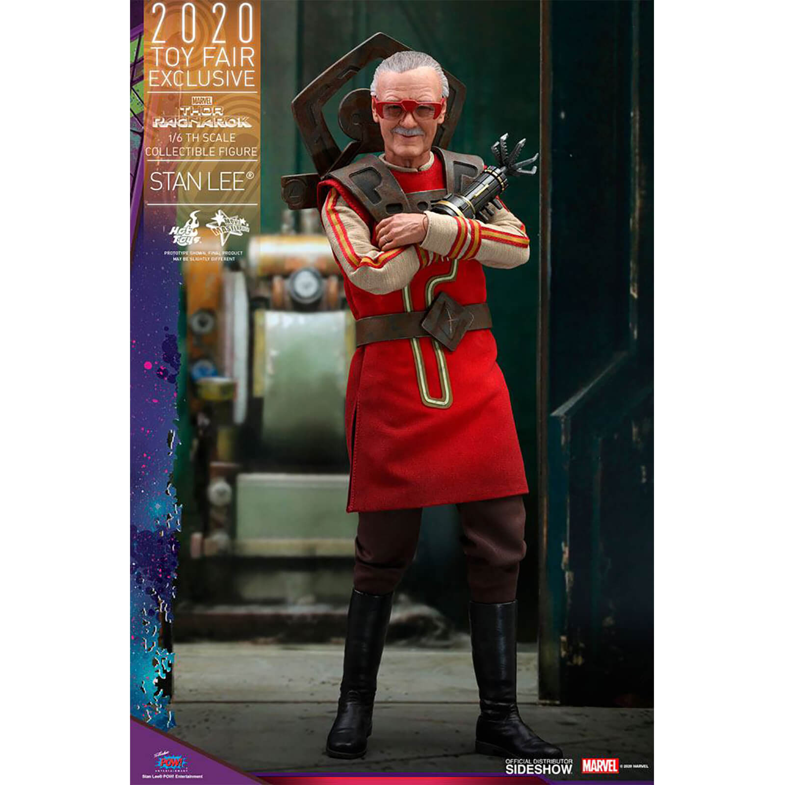 Image of Hot Toys Marvel Thor: Ragnarok Stan Lee Toy Fair Exclusive Action Figure