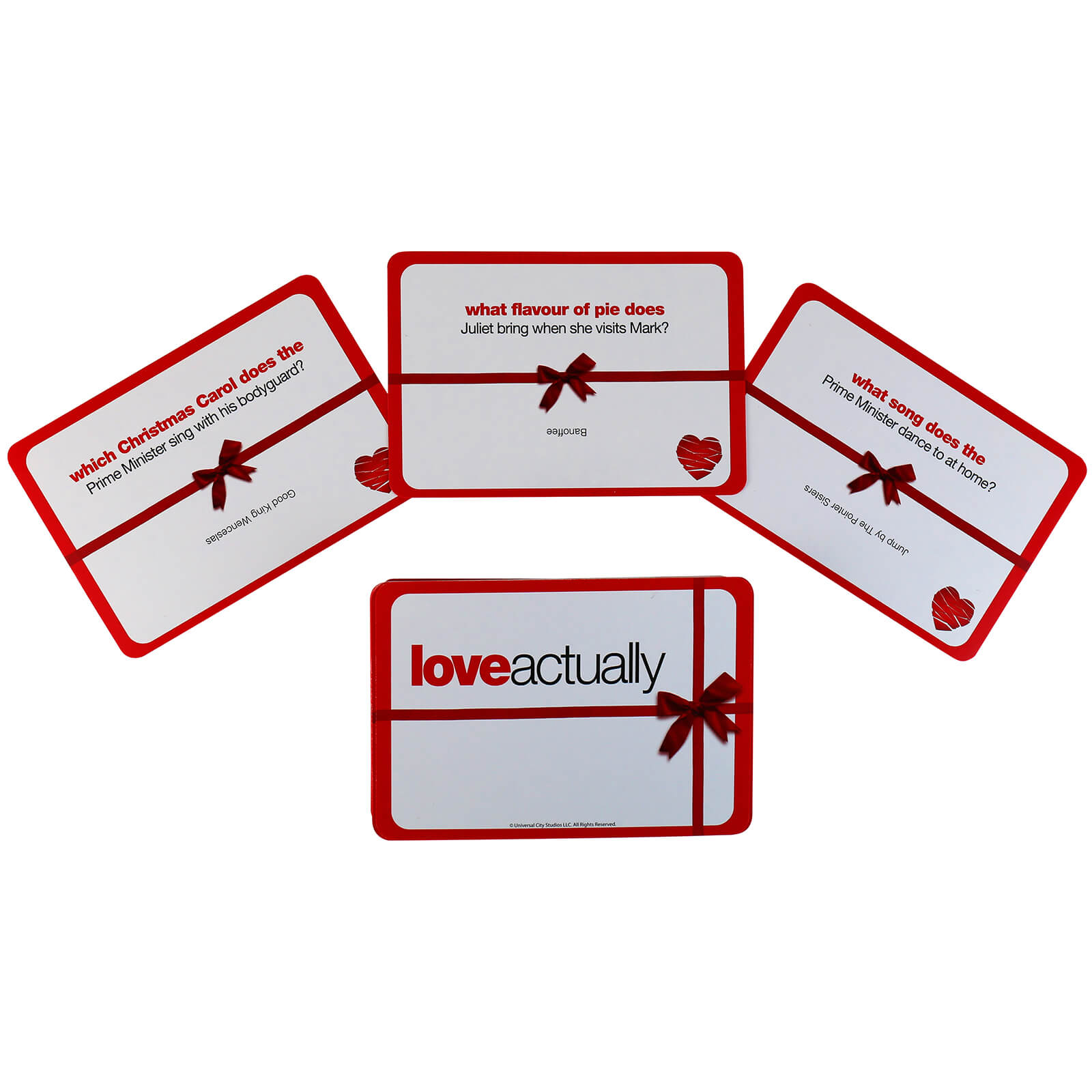 Love Actually Trivia Cards