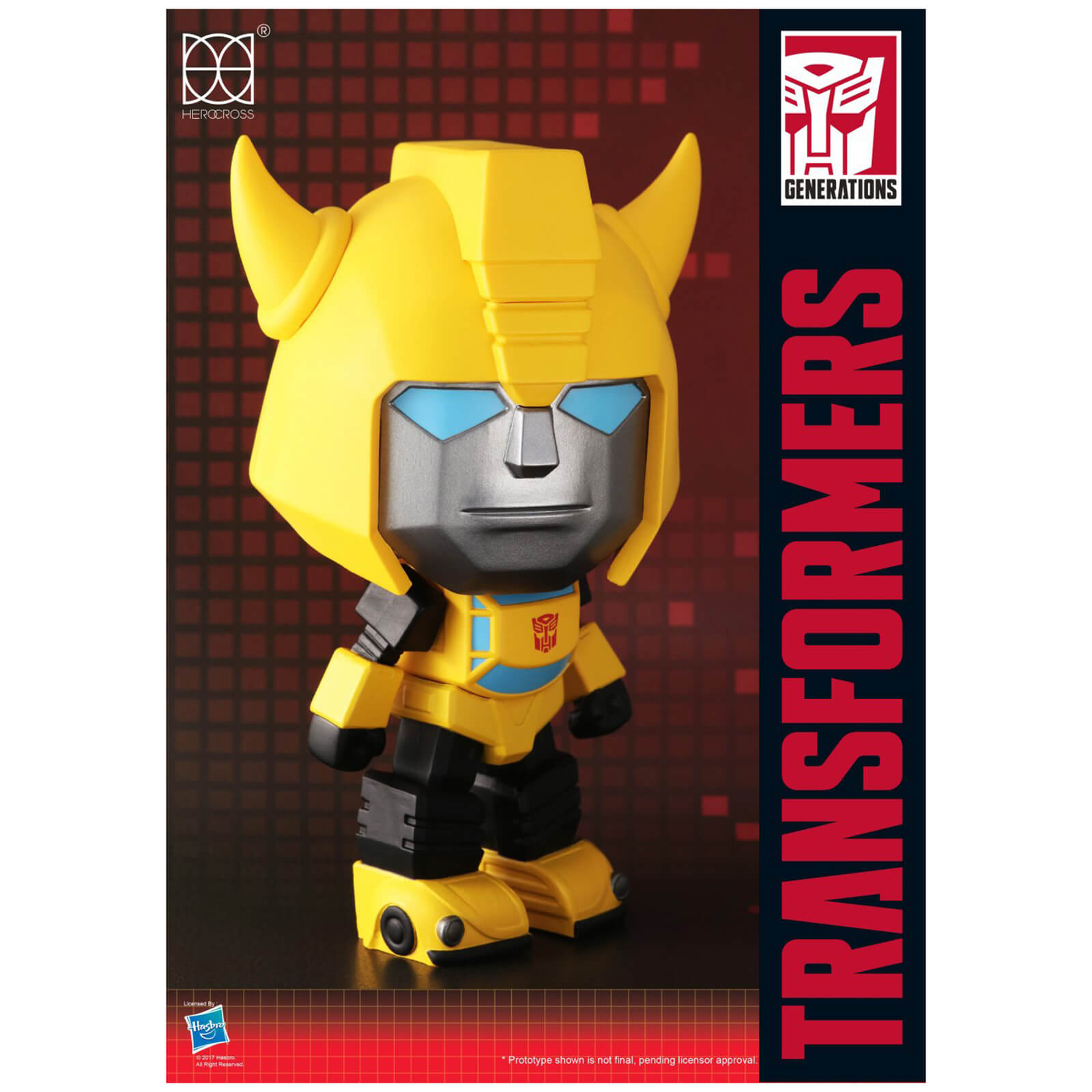 Image of Herocross Transformers 6 Inch Figure Bumblebee