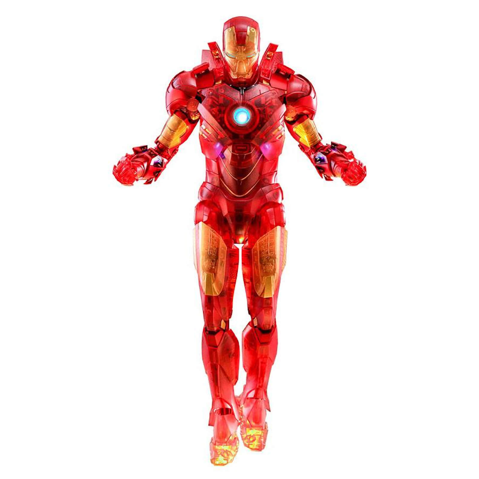 Image of Hot Toys Marvel Iron Man Mark IV (Holographic Version) Toy Fair Exclusive Action Figure 30cm