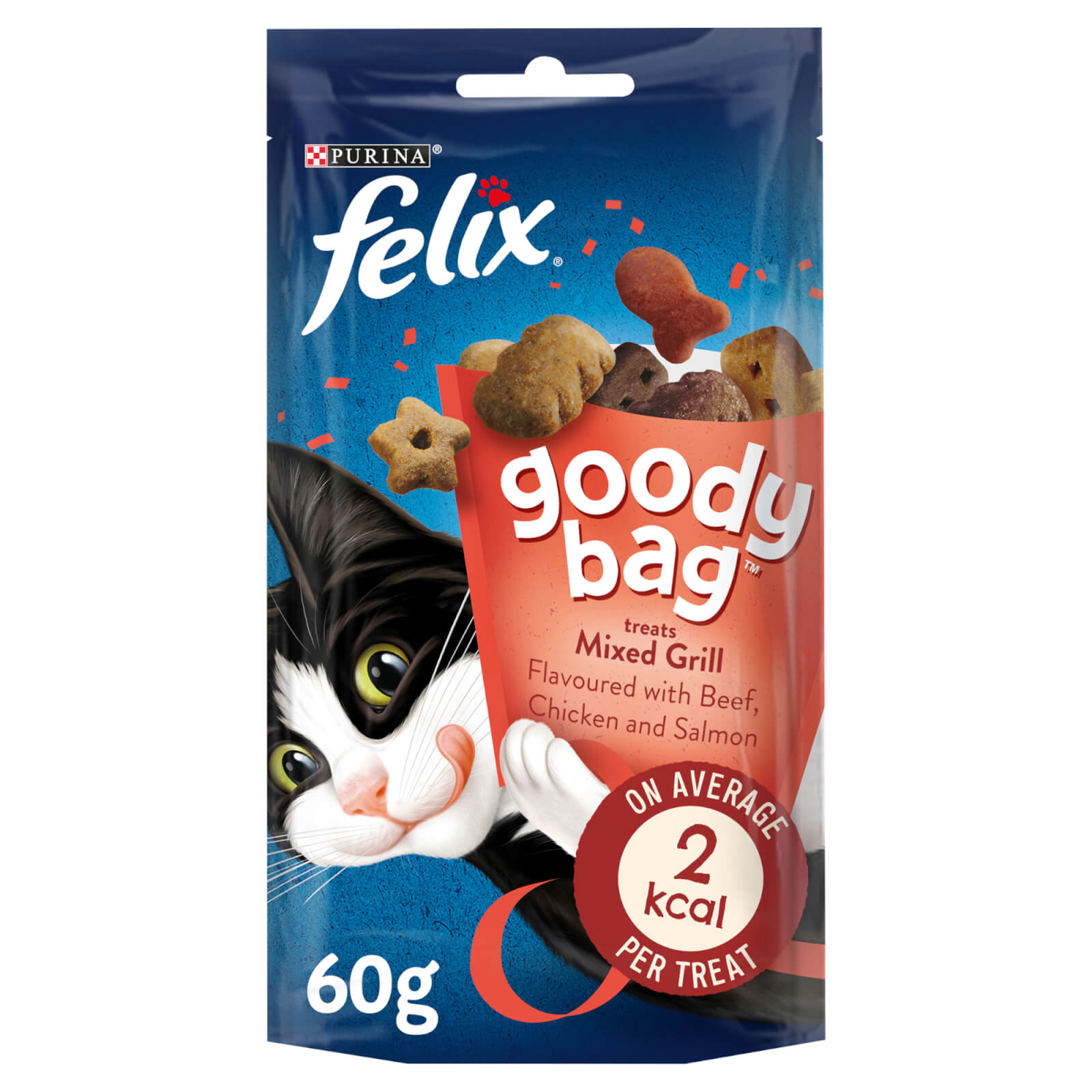 Image of Felix Goody Bag Cat Treats Mixed Grill 60g