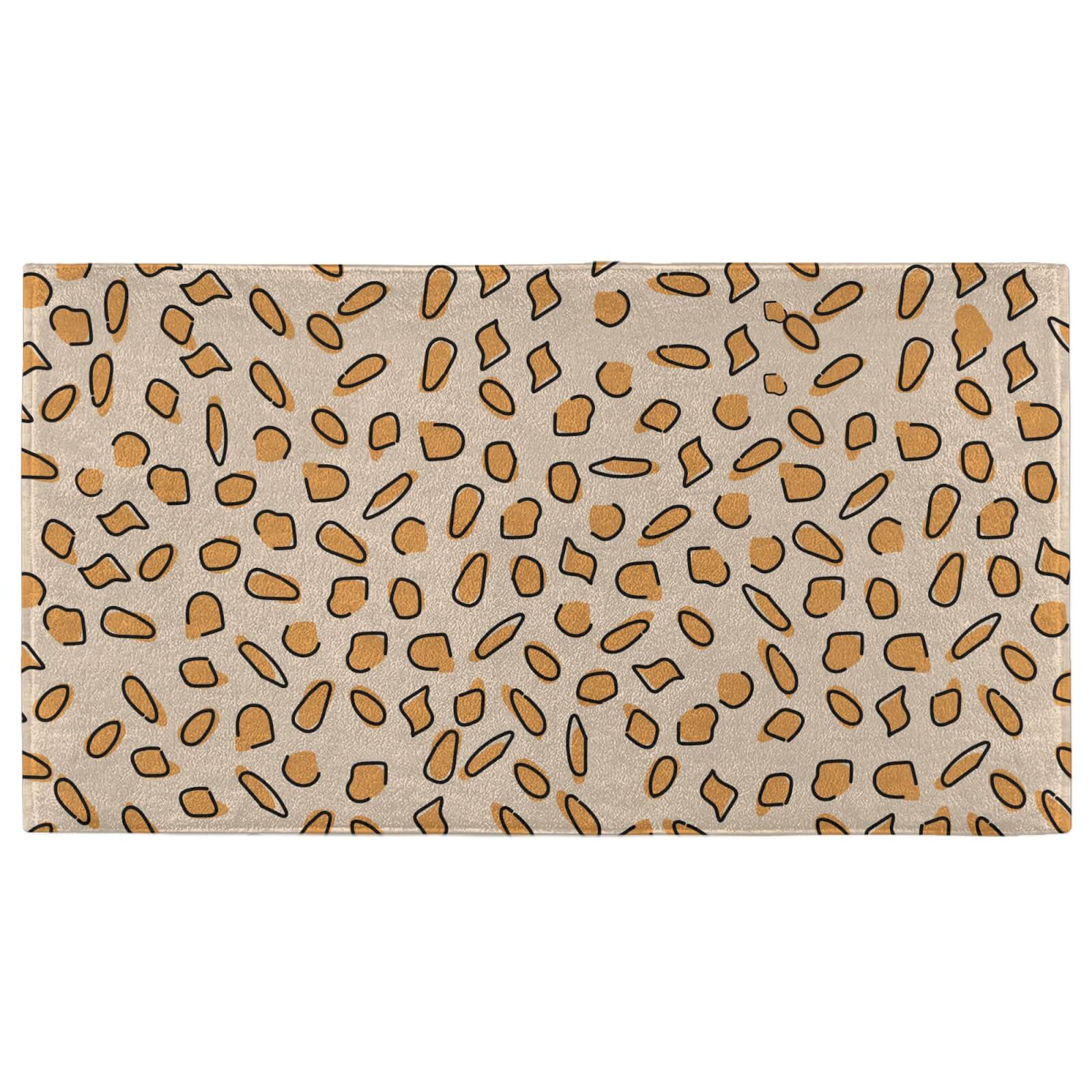 Leopard Print Fitness Towel