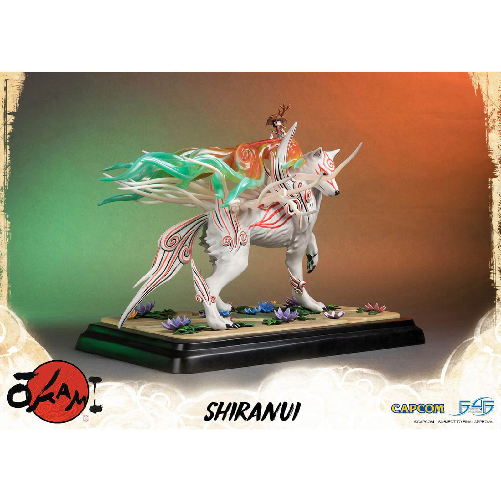 First 4 Figures Okami Amaterasu (Shiranui) RESIN Statue