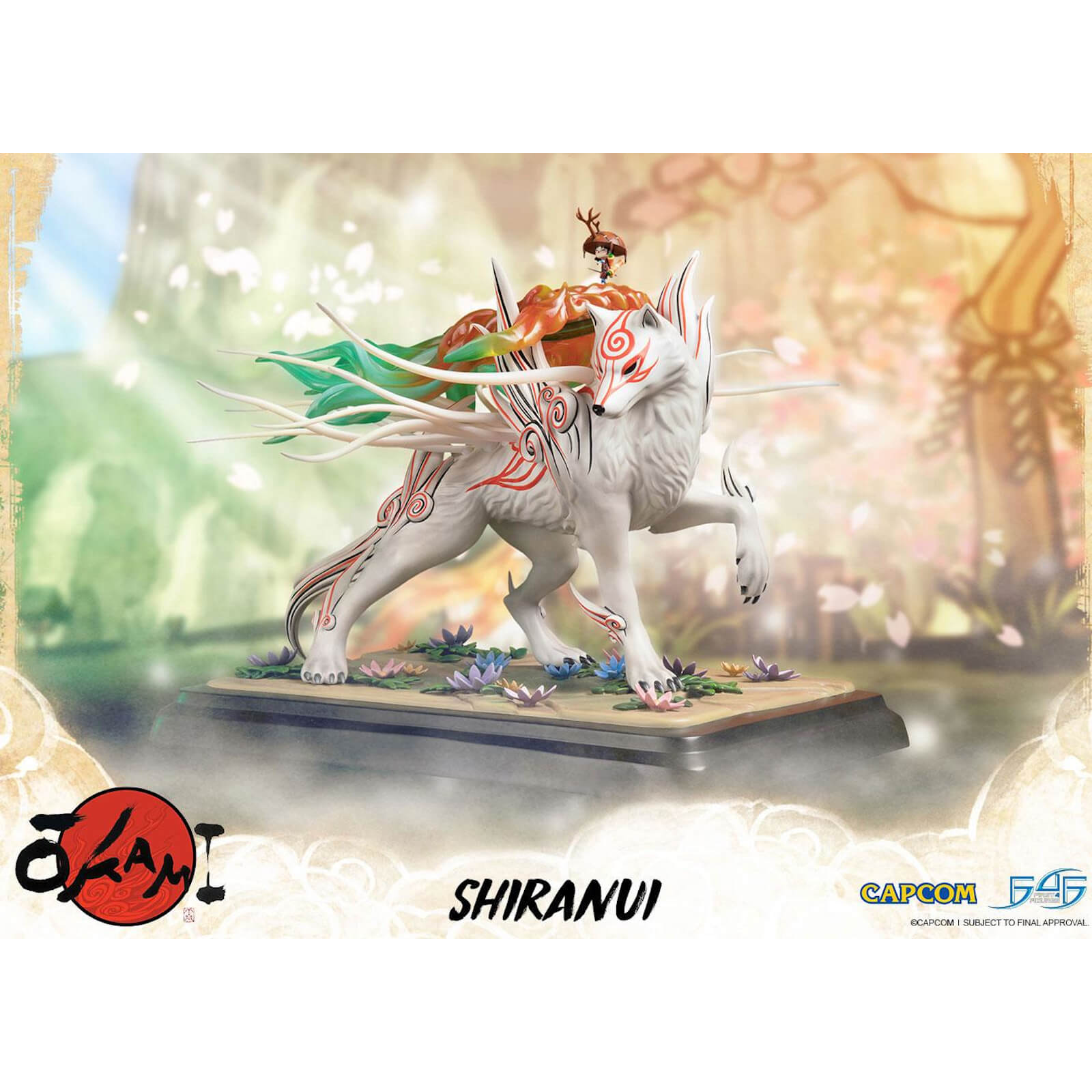First 4 Figures Okami Amaterasu (Shiranui) RESIN Statue