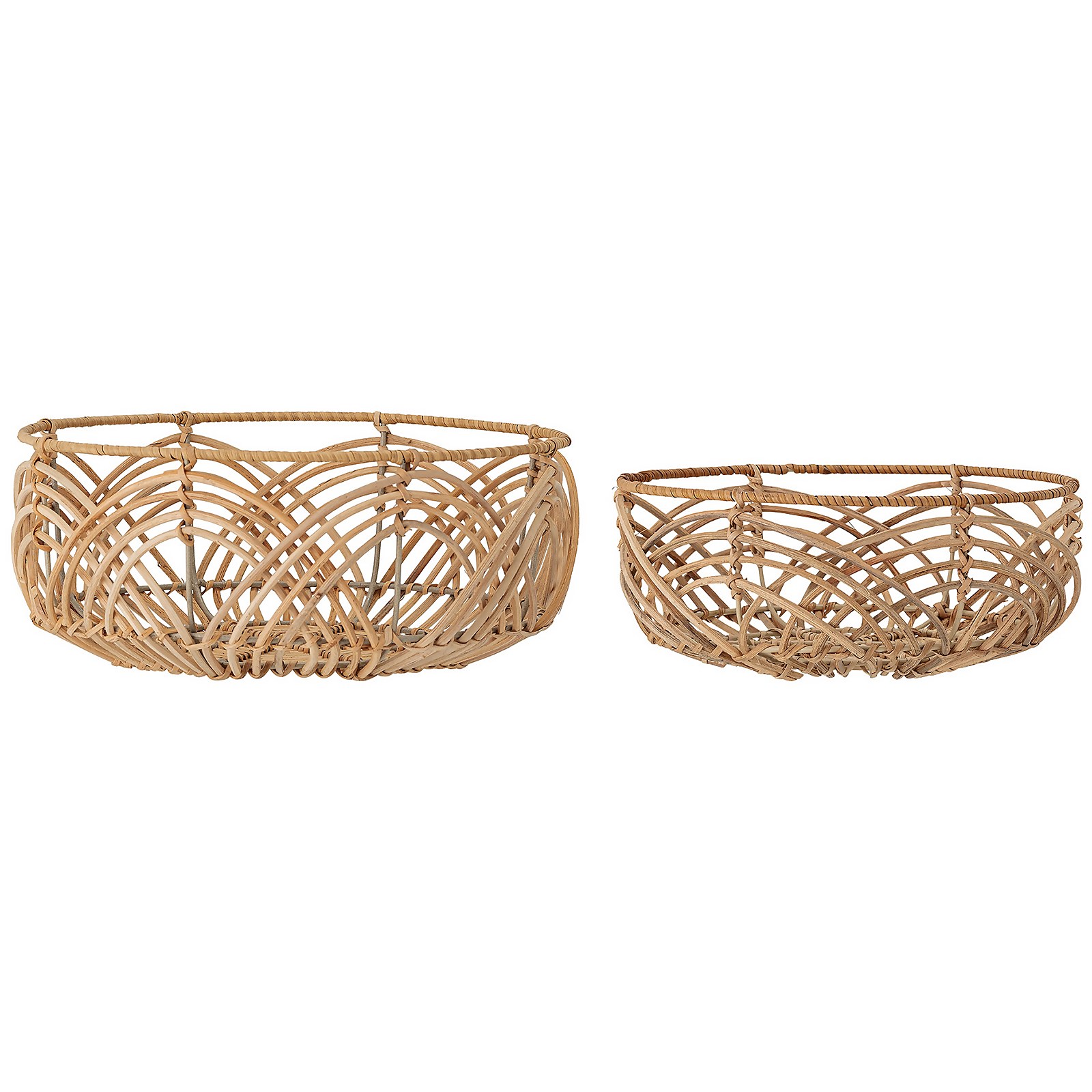 Bloomingville Rattan Basket - Set of 2