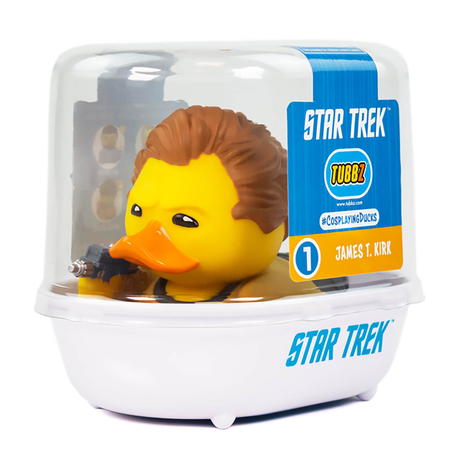 Star Trek Collectible Tubbz Duck - James T-Kirk