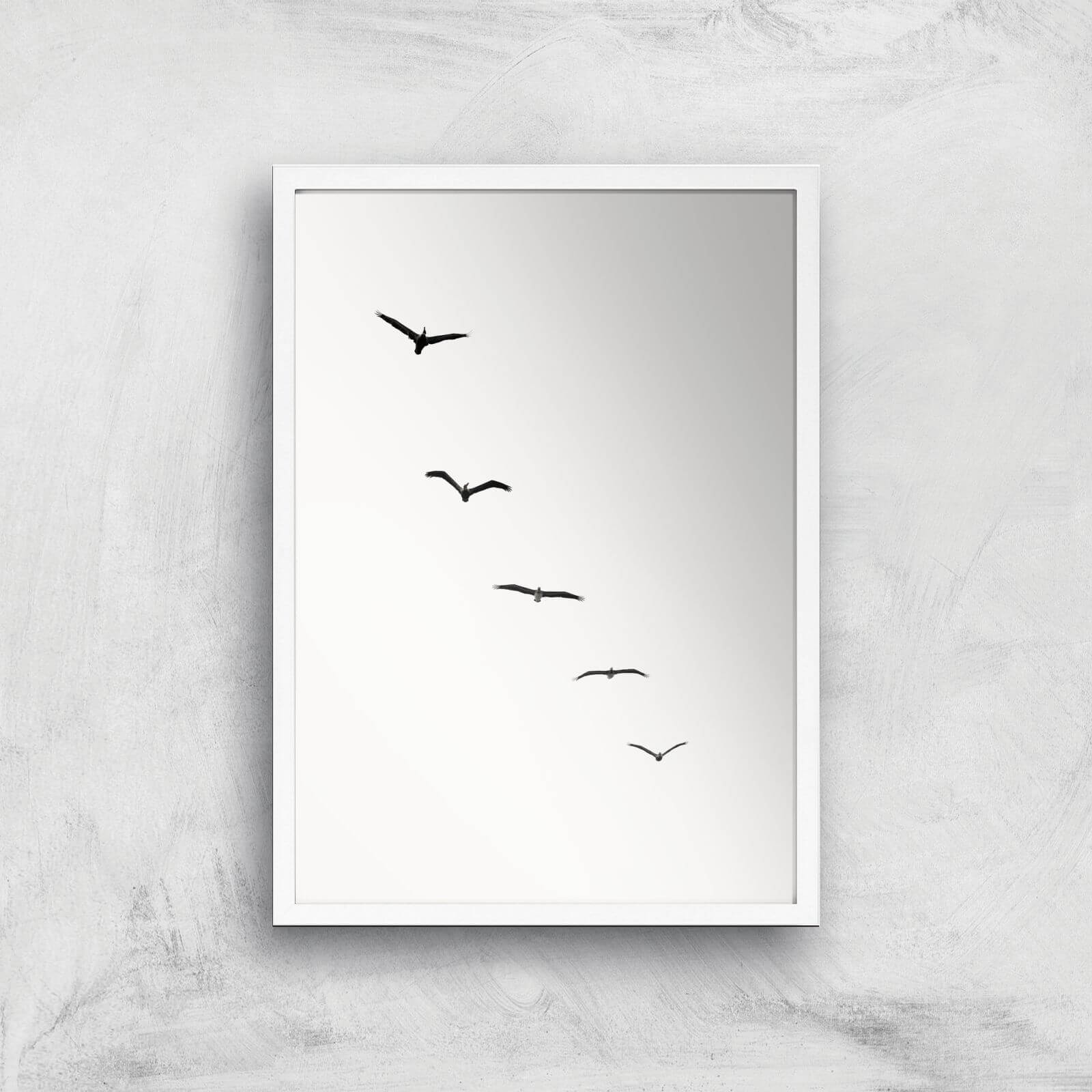 Kubistika Heavenly Creatures Giclee Art Print - A3 - White Frame