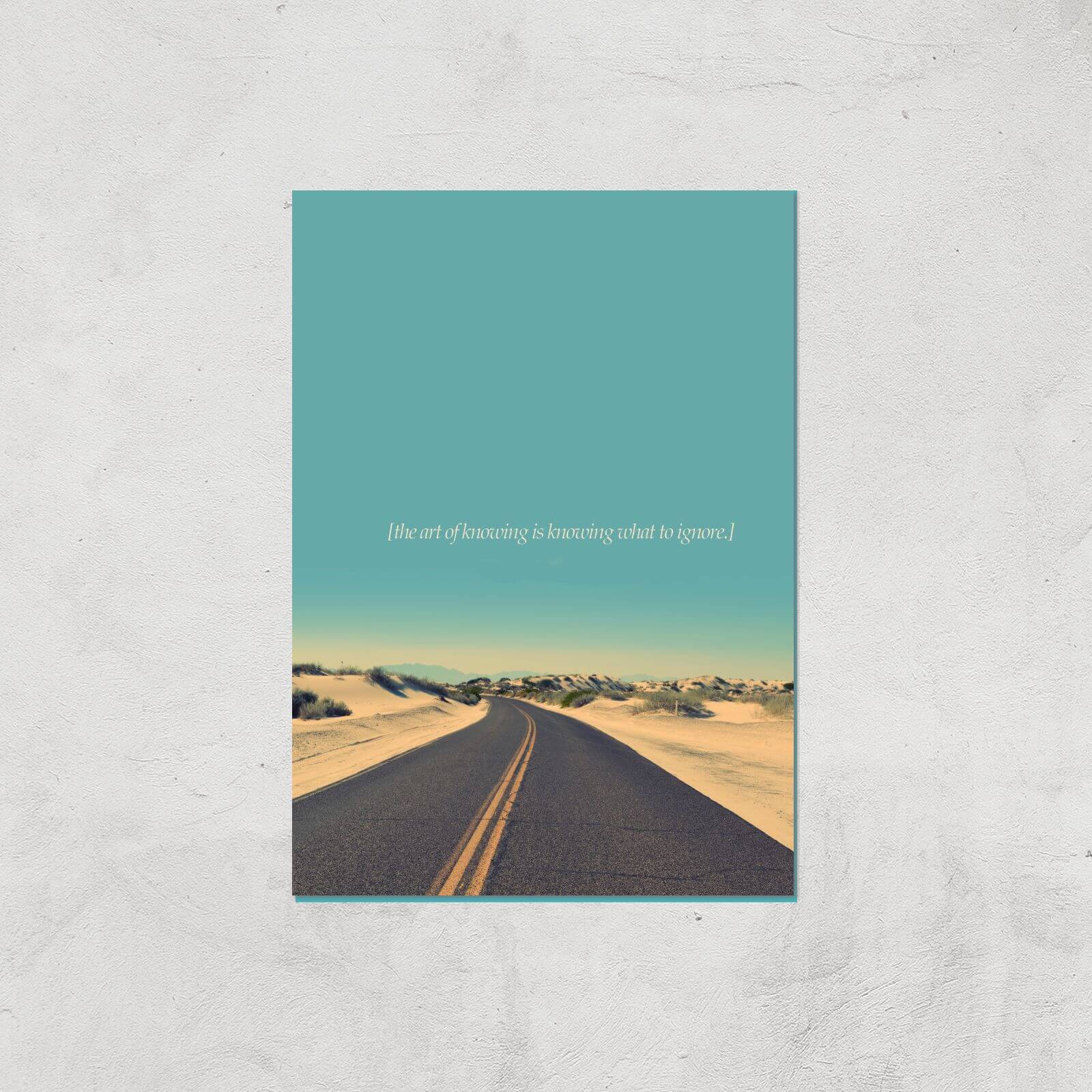 Kubistika The Art Of Knowing Giclee Art Print - A4 - Print Only