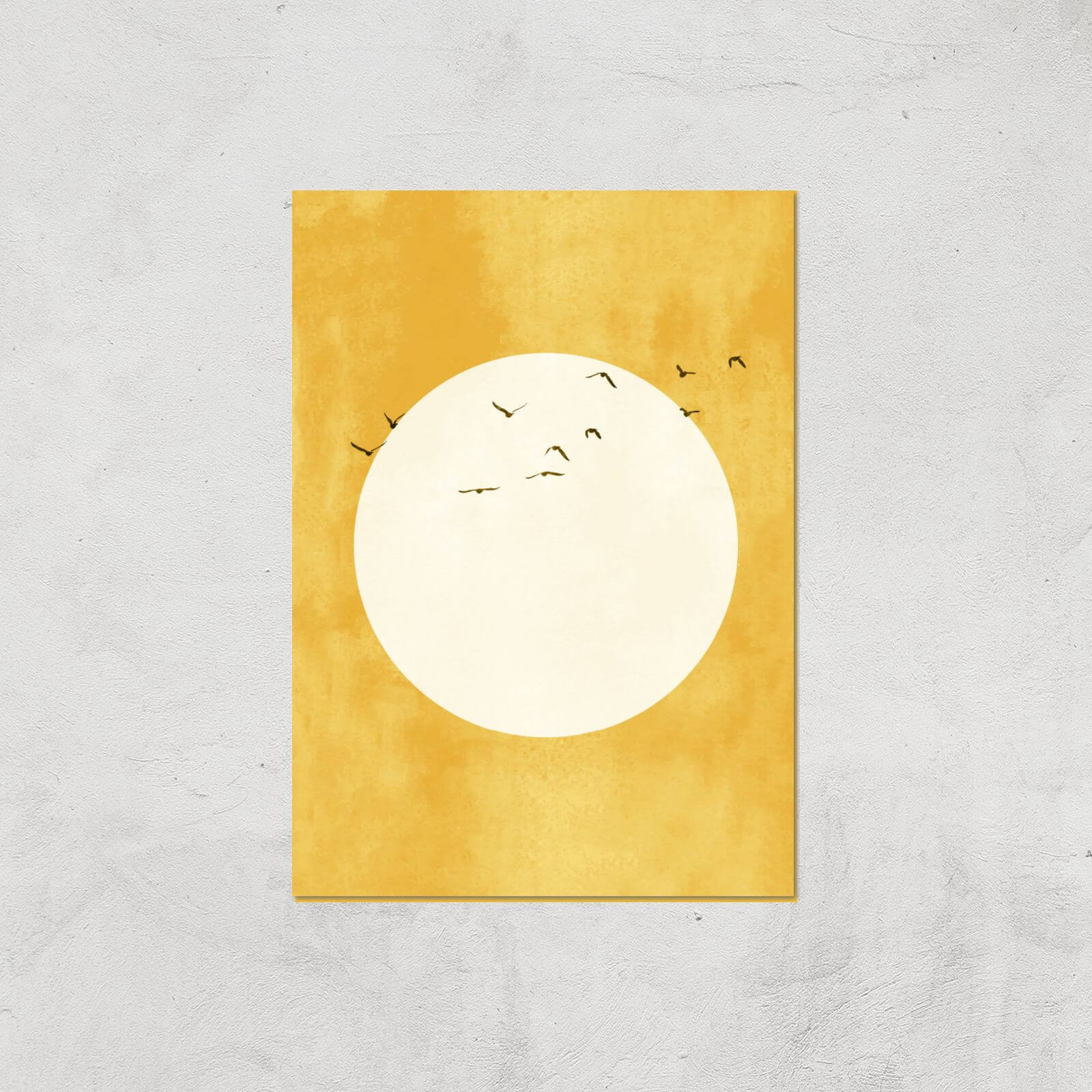 Kubistika Eternal Sunshine Giclee Art Print - A4 - Print Only