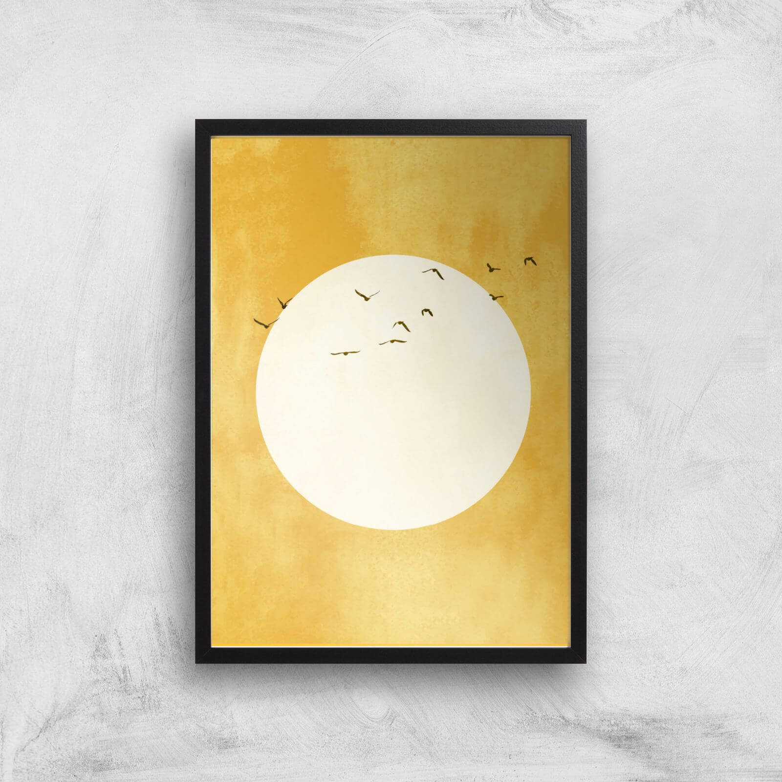 Kubistika Eternal Sunshine Giclee Art Print - A3 - Black Frame