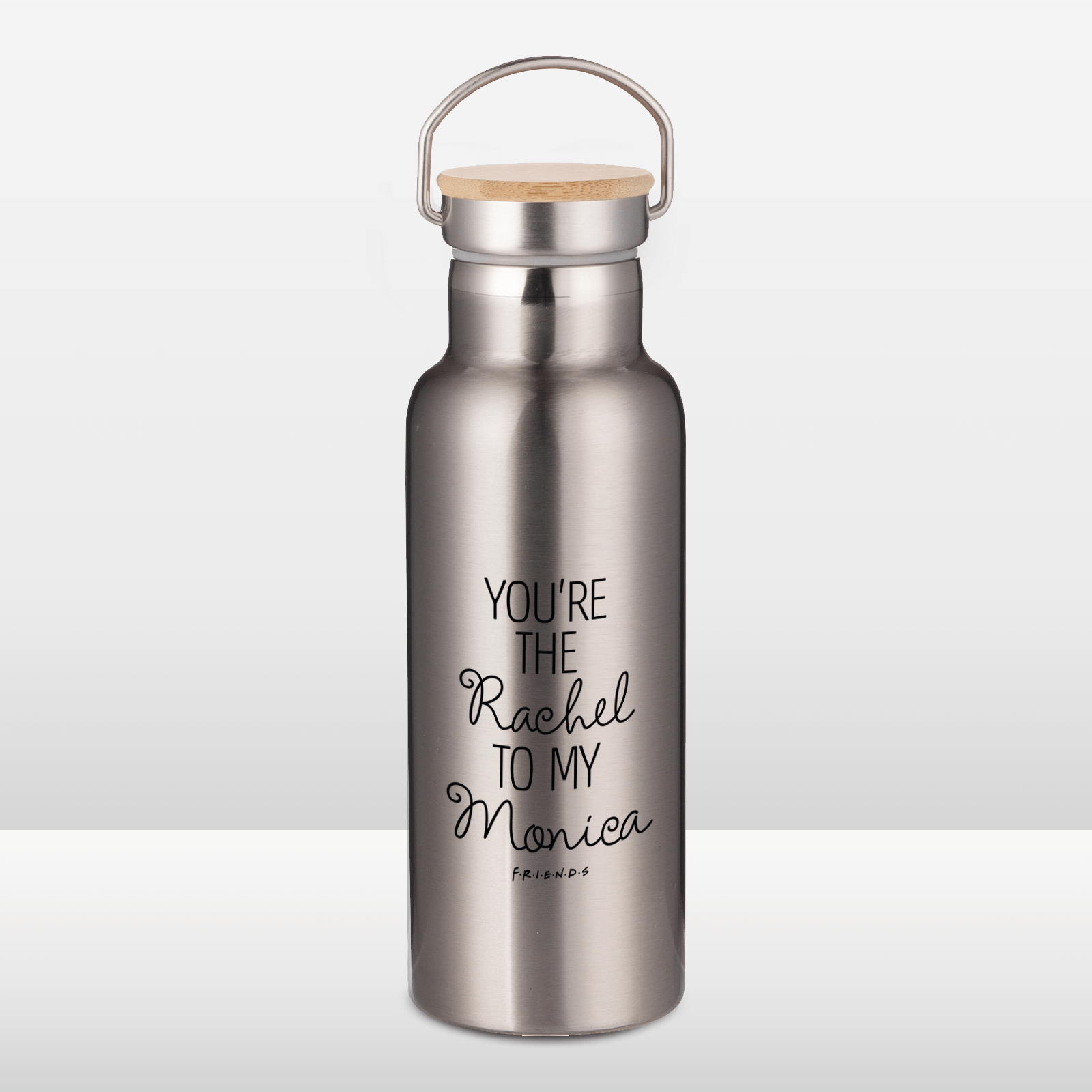 Friends You're The Rachel To My Monica Portable Insulated Water Bottle - Steel