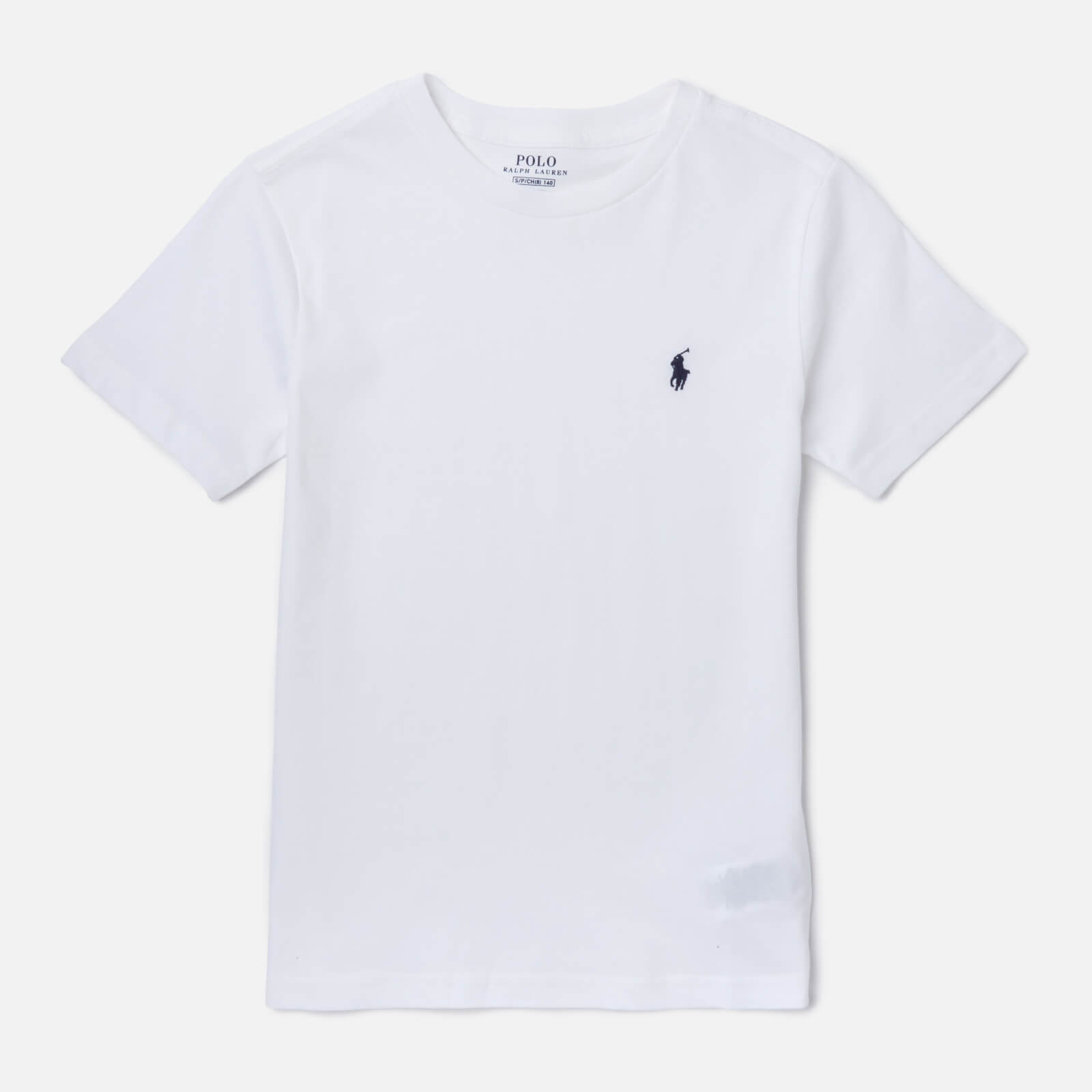 Polo Ralph Lauren Boys' Crew Neck T-Shirt - White - 6 Years