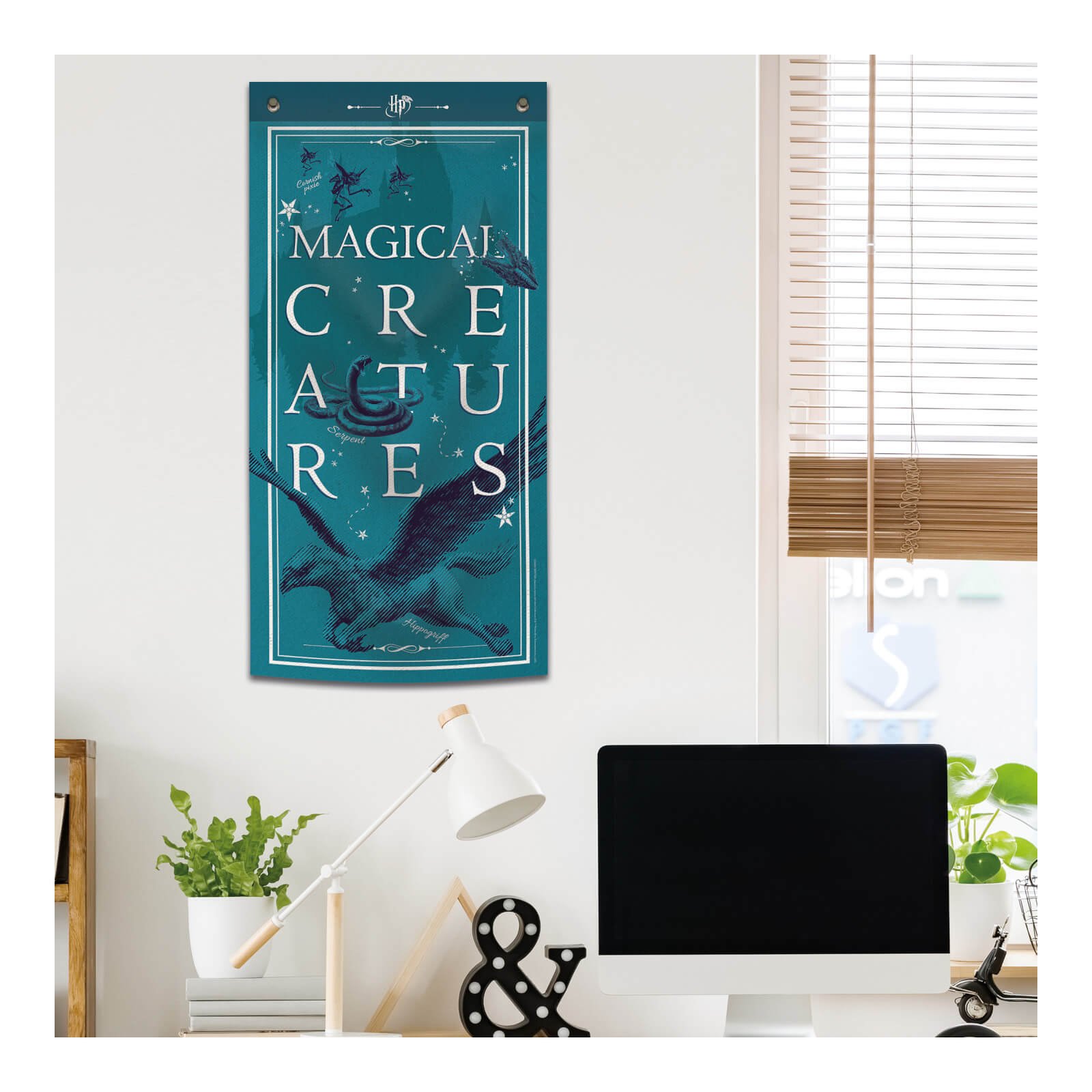 Click to view product details and reviews for Harry Potter Magical Creatures Wall Banner.