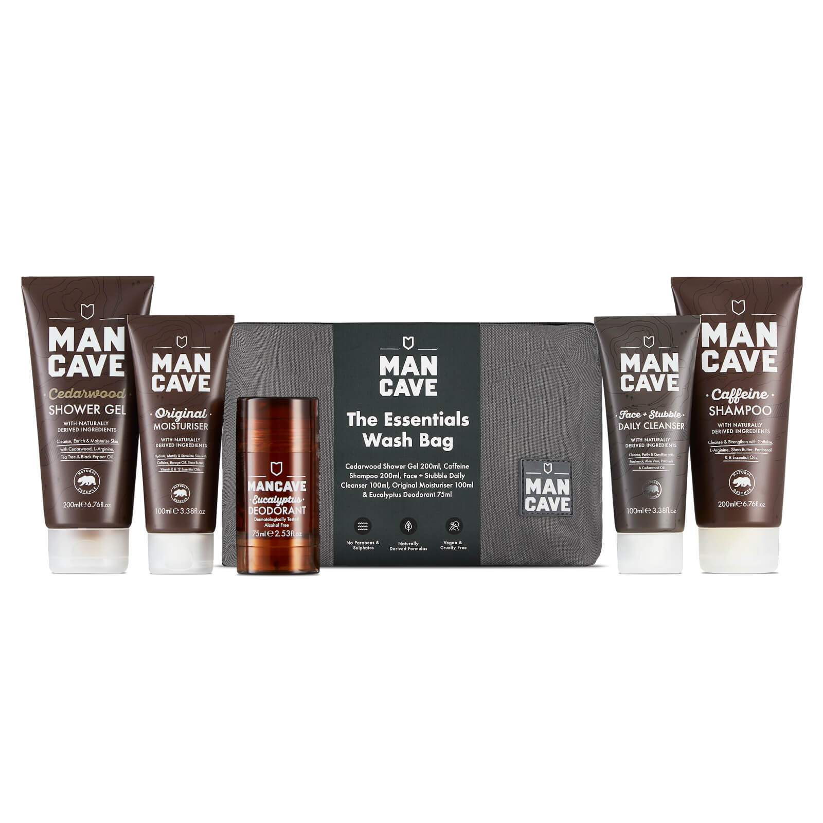 

ManCave Essentials Wash Bag