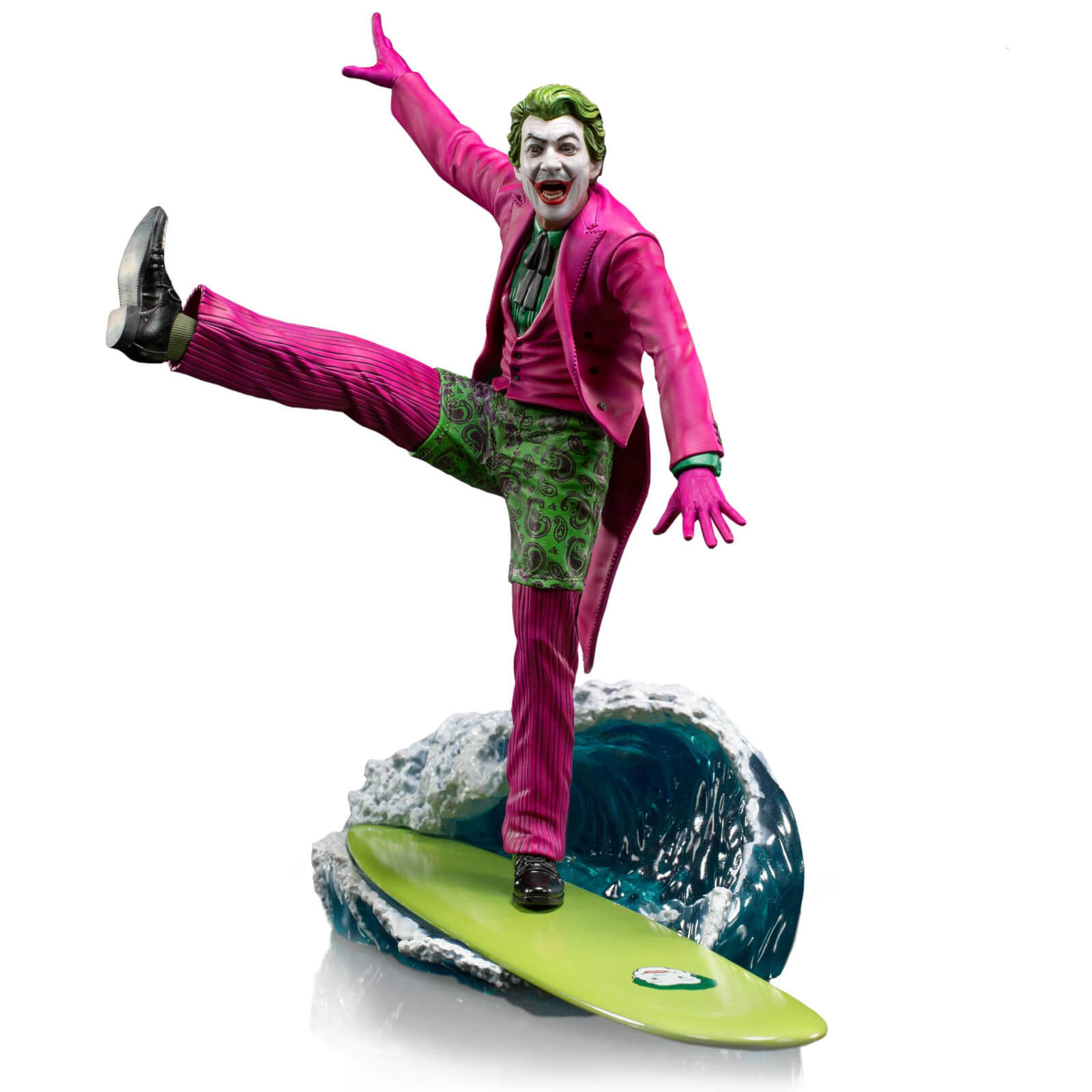 Iron Studios Batman 1966 Deluxe BDS Art Scale Statue 1/10 The Joker 23 cm