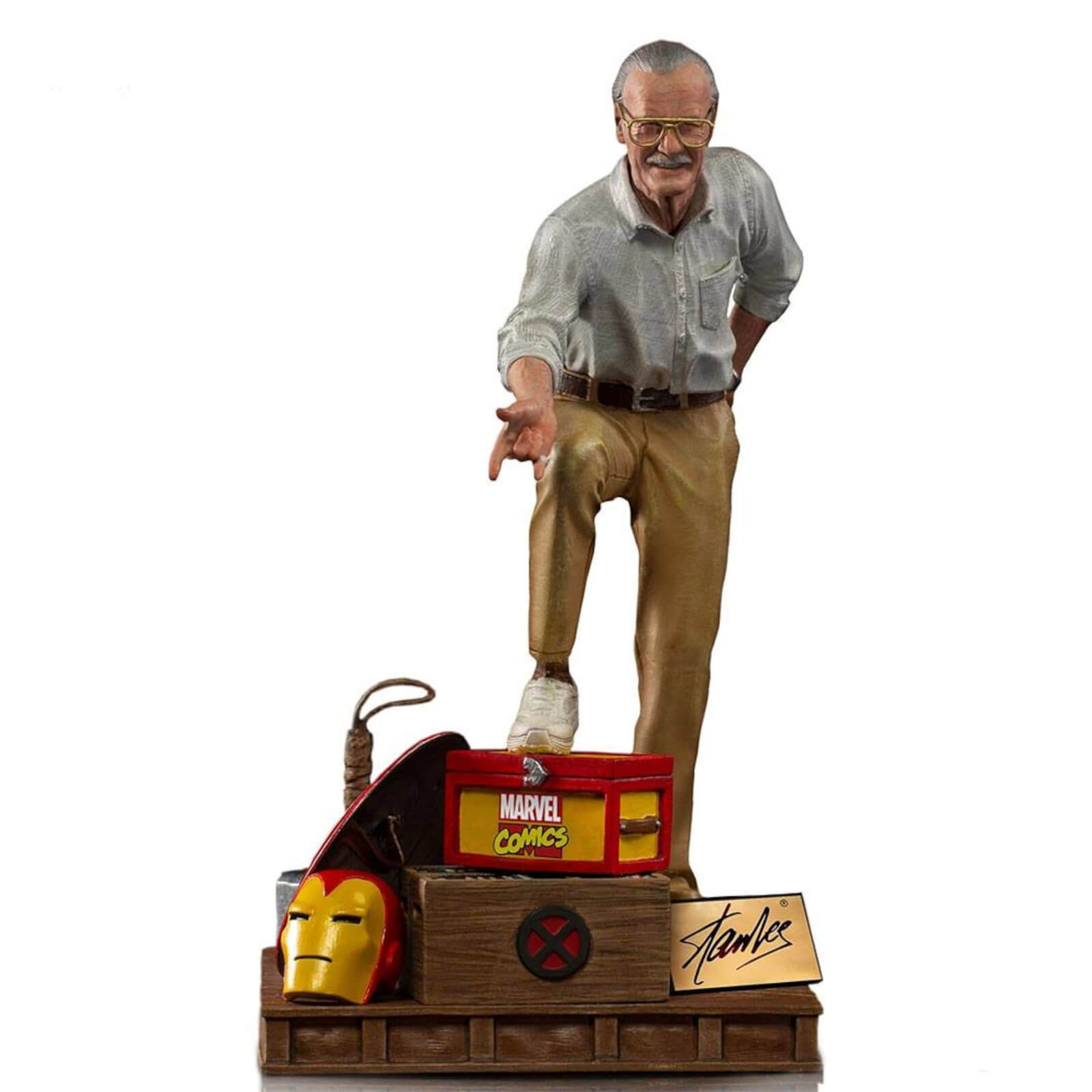 Iron Studios Marvel Deluxe Statuette Échelle 1/10 Stan Lee