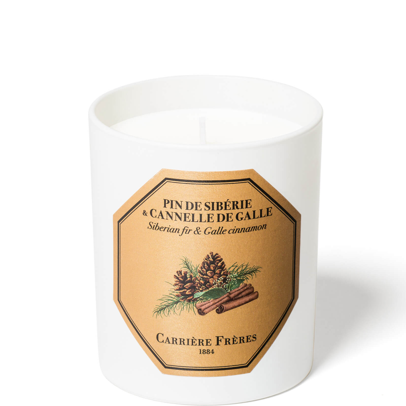 Image of Carrière Frères Scented Candle Siberian fir & Galle Cinnamon - 185 g