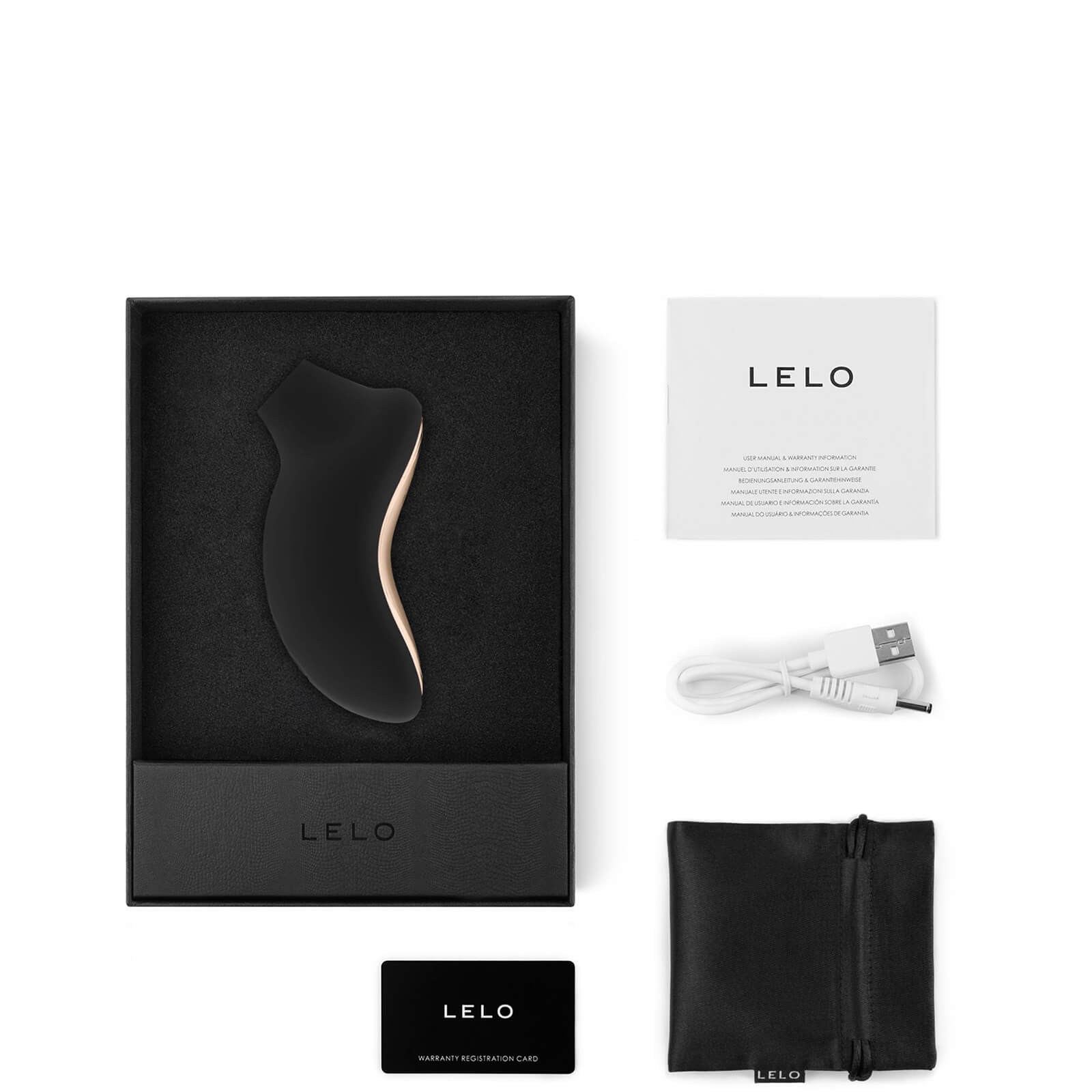 Thumbnail - LELO Sona 2 (Various Shades) - Schwarz