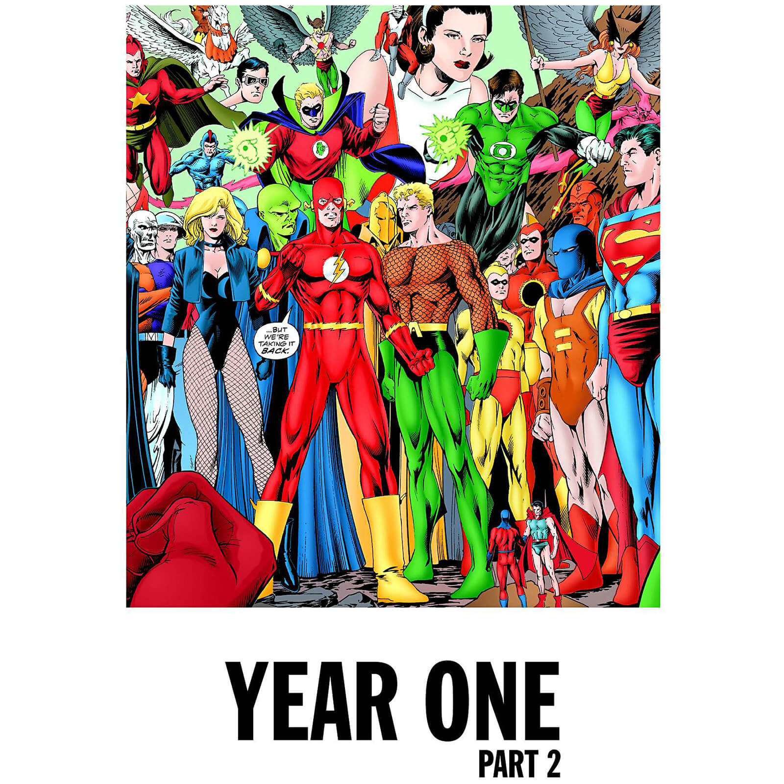 DC Comics Graphic Novel Collection Book JLA Year One Part 2 Book