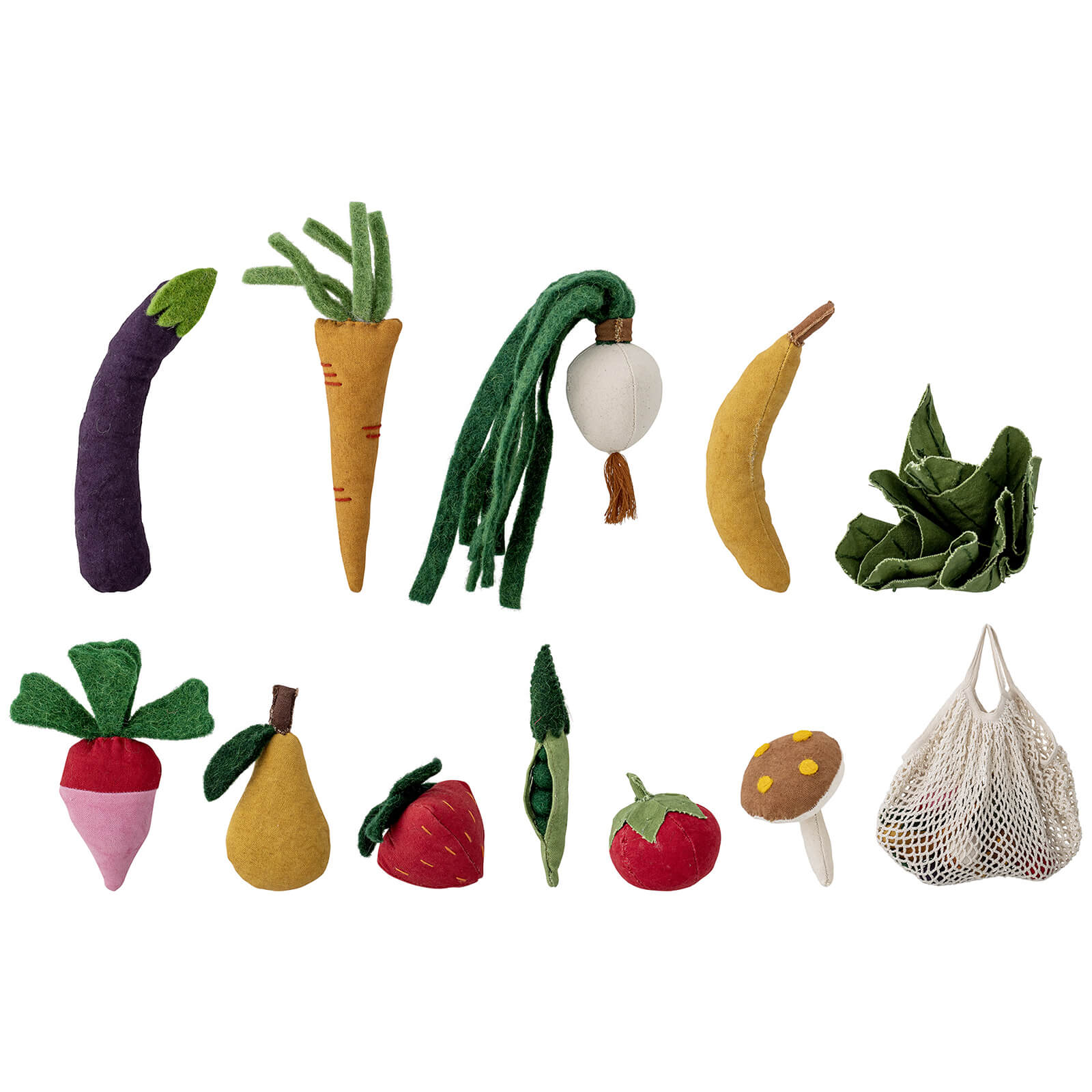 Bloomingville MINI Soft Toy Food - Set of 12