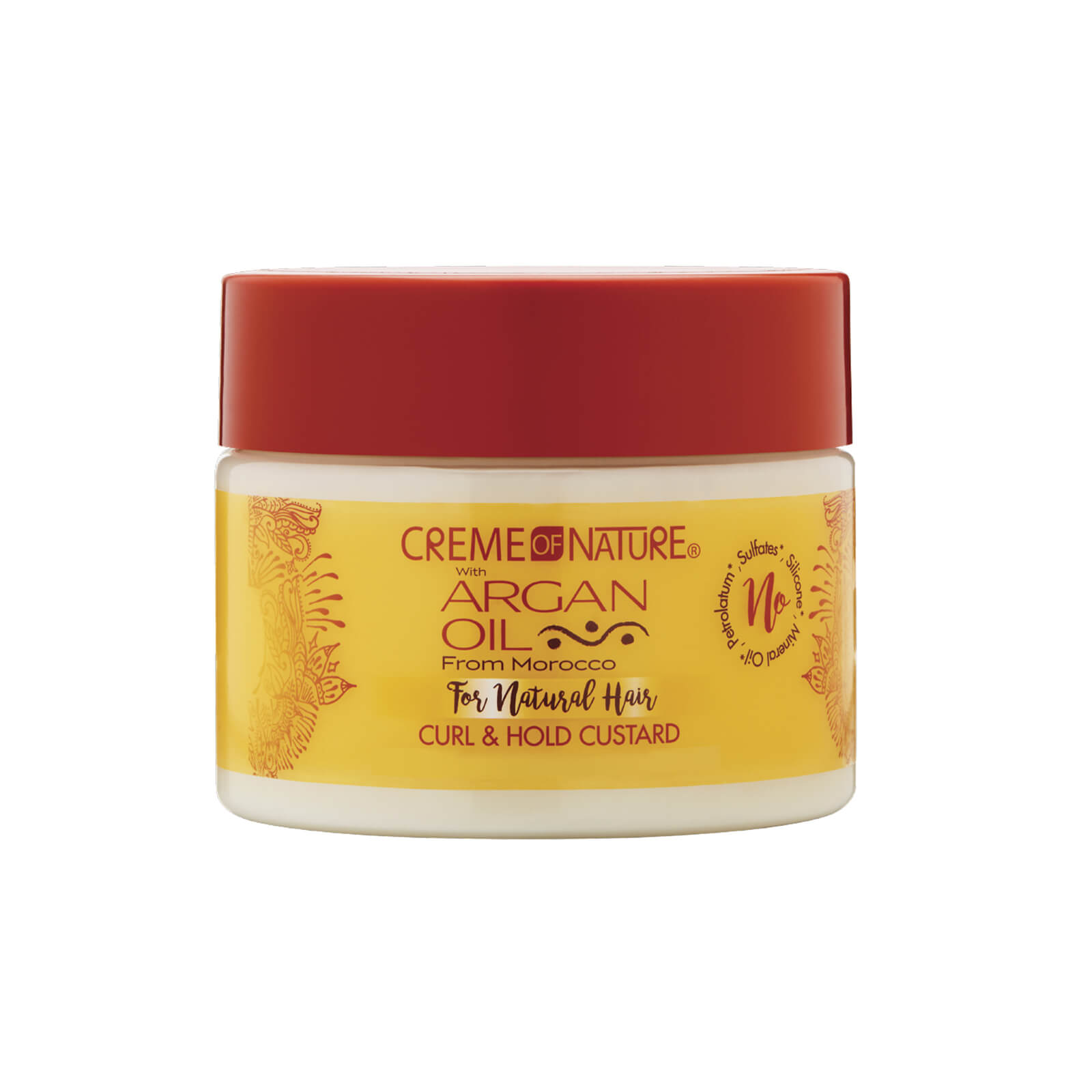 Crème of Nature Argan Oil Curl & Hold Custard Jelly 313ml
