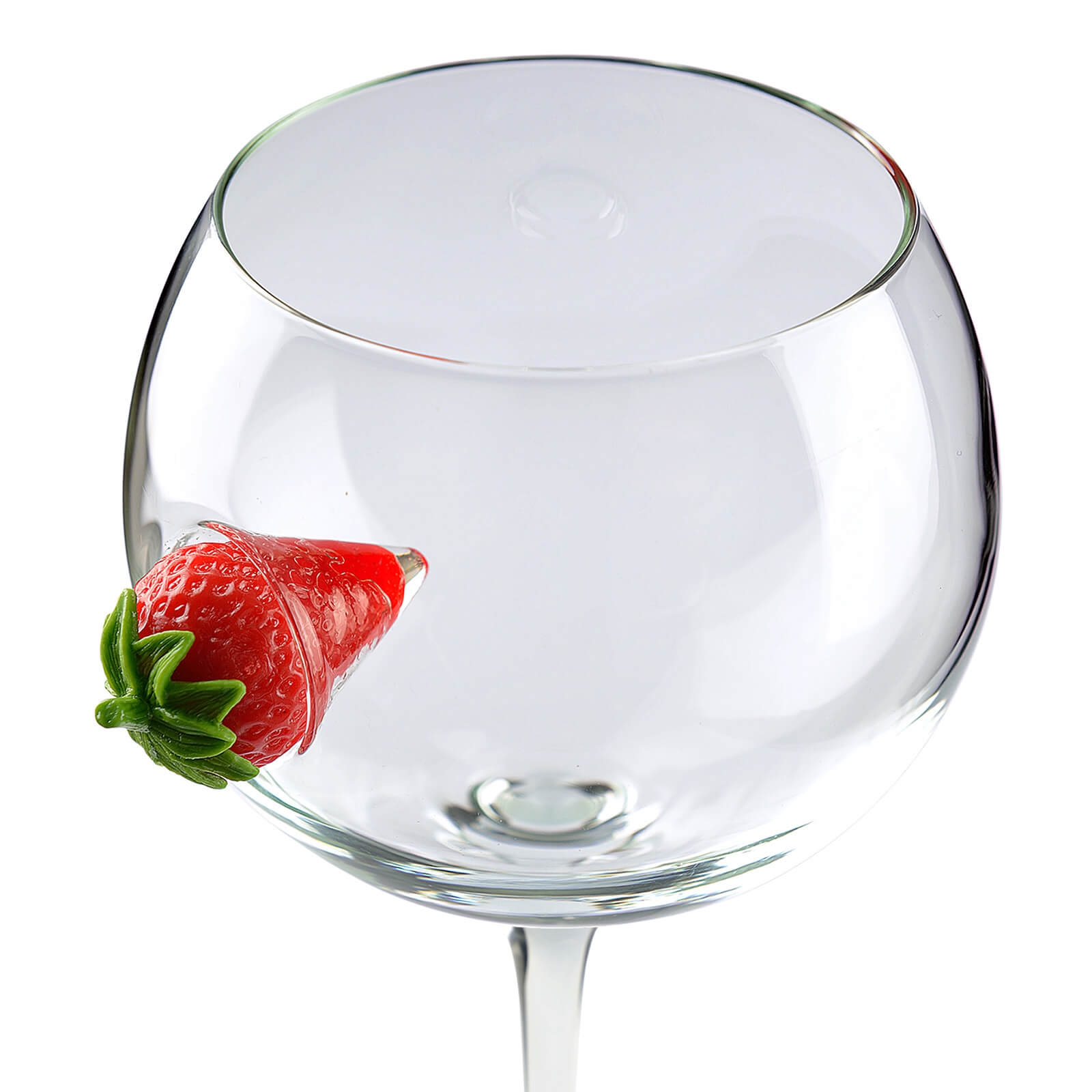 Ice & Slice Balloon Copa Glass - Strawberry