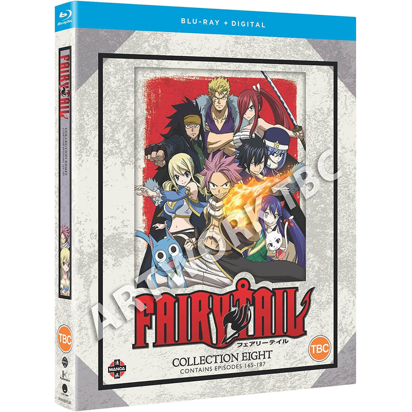 

Fairy Tail Collection 8 (Épisodes 165-187)